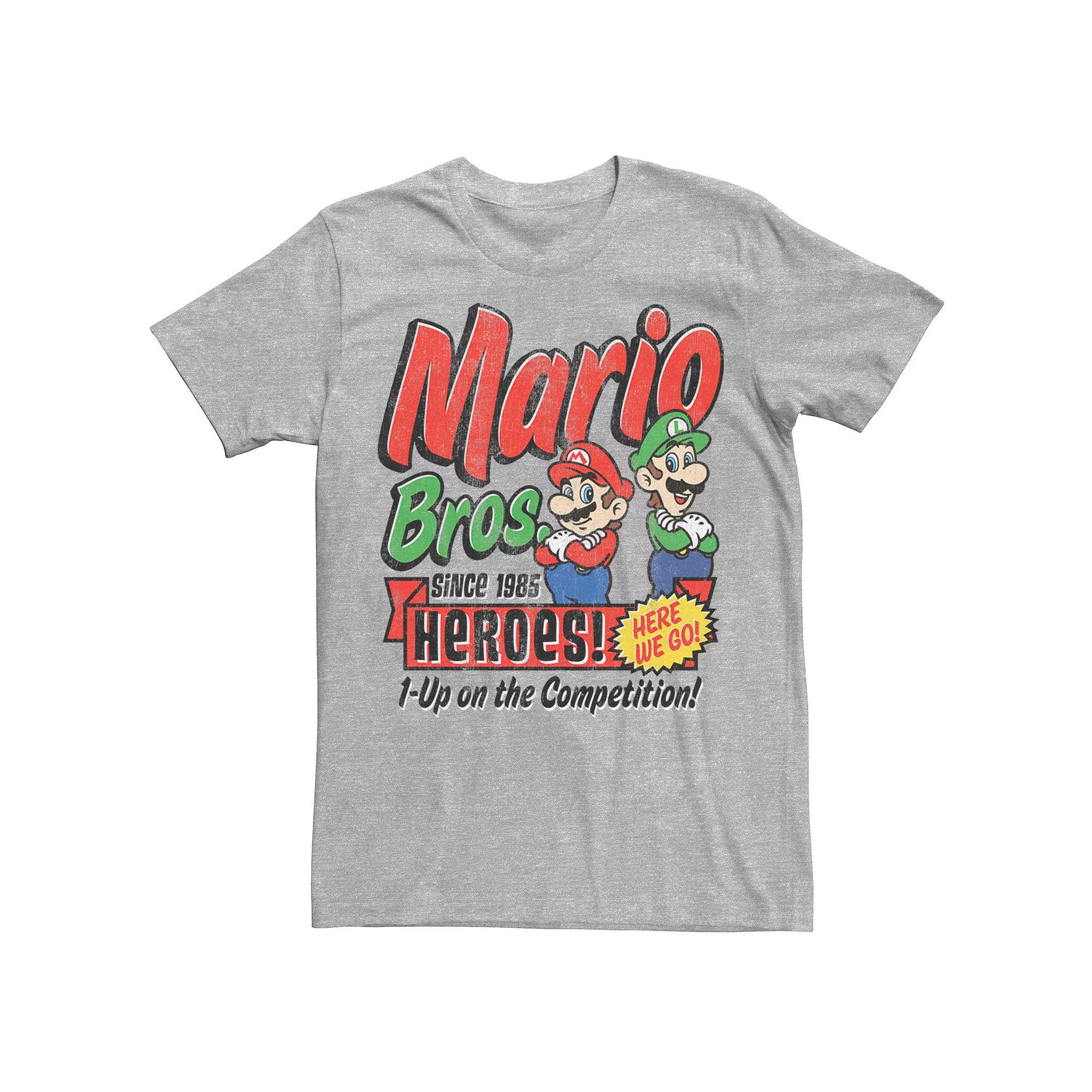 Men's Nintendo Mario Bros Heroes Tee,  Product Image