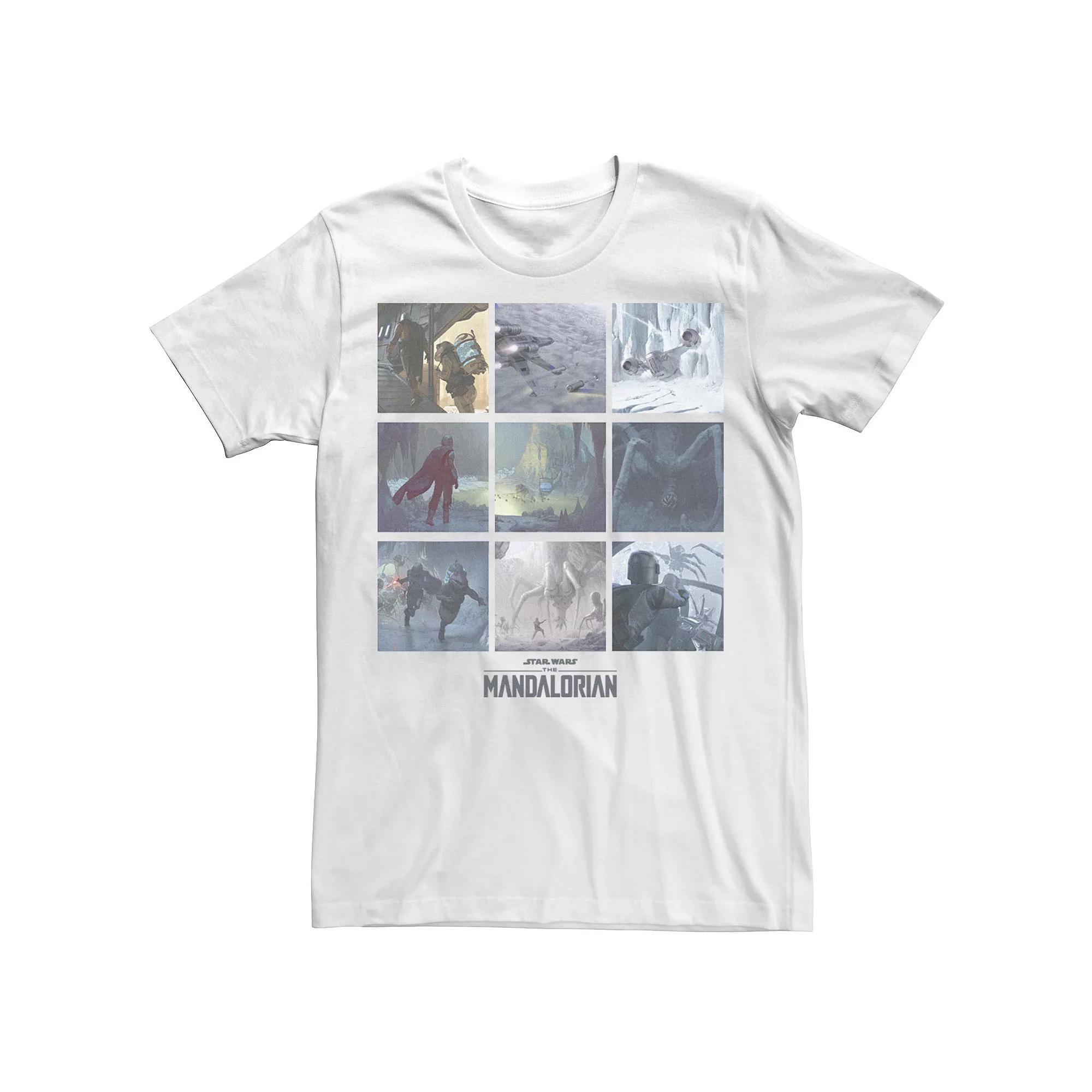 Big & Tall Star Wars: The Mandalorian Chapter 10 Concept Art Box Up R7 Tee, Men's,  Product Image