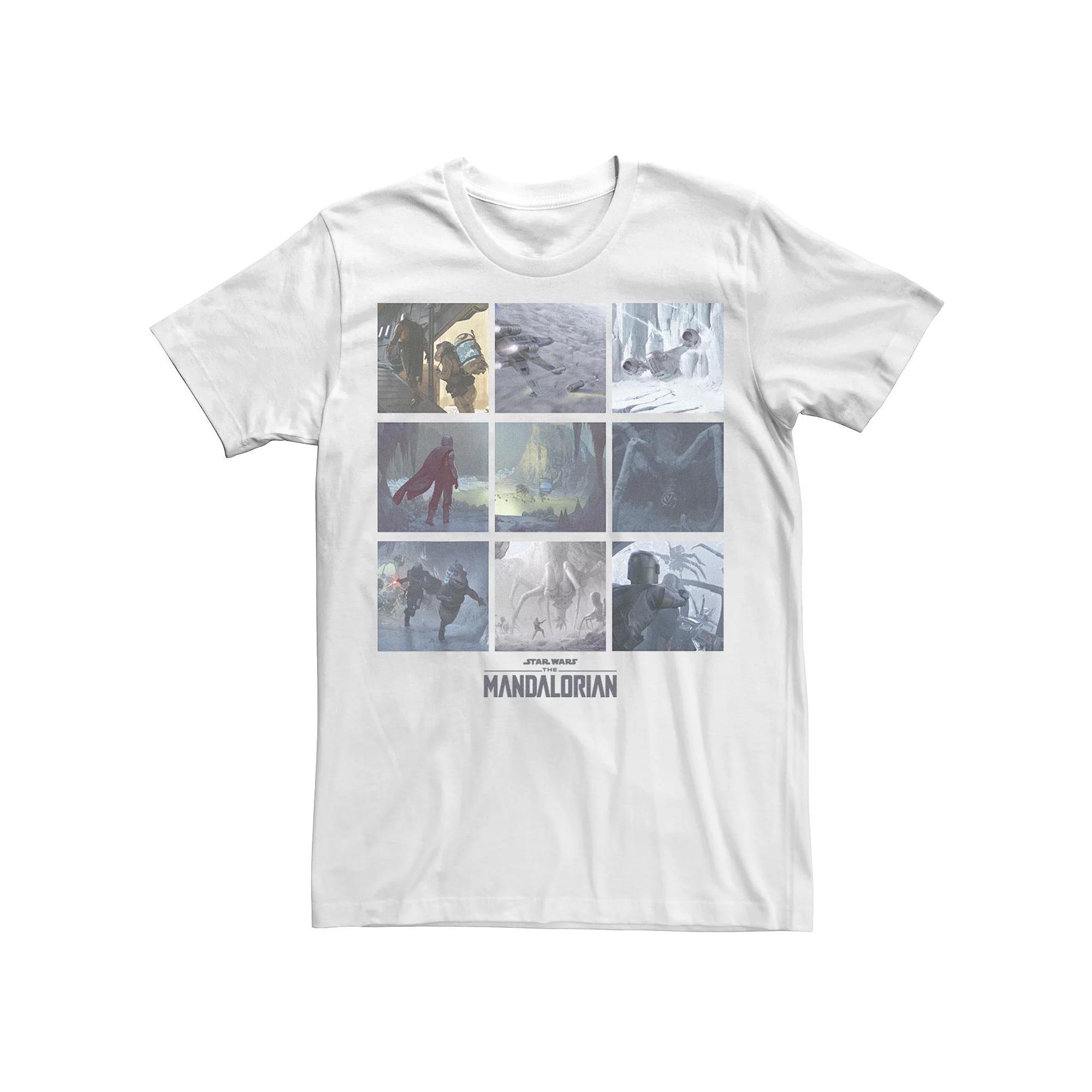 Big & Tall Star Wars: The Mandalorian Chapter 10 Concept Art Box Up R7 Tee, Men's,  Product Image