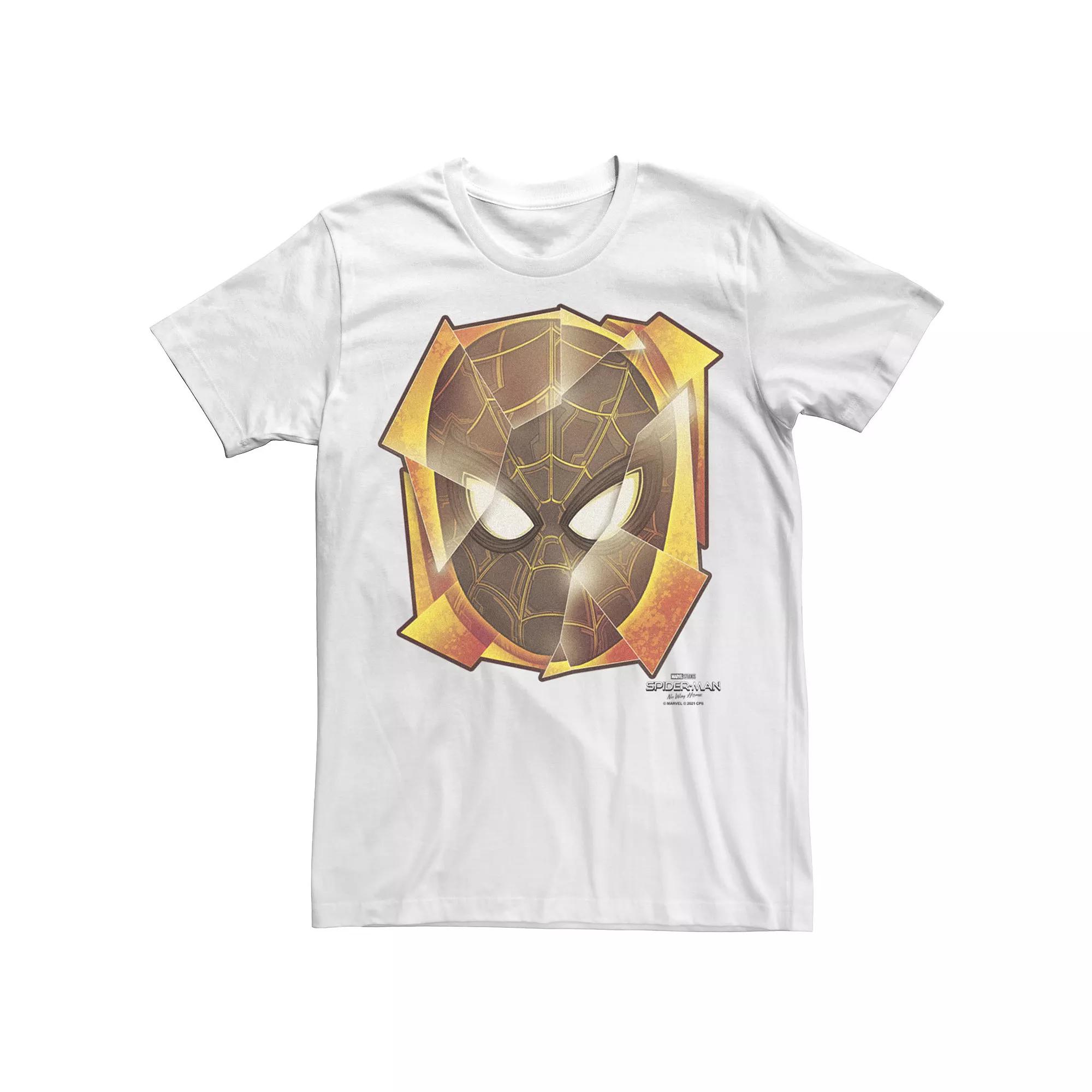 Men's Marvel Spider-Man No Way Home Shattered Mask Pieces Tee, Boy's,  Product Image