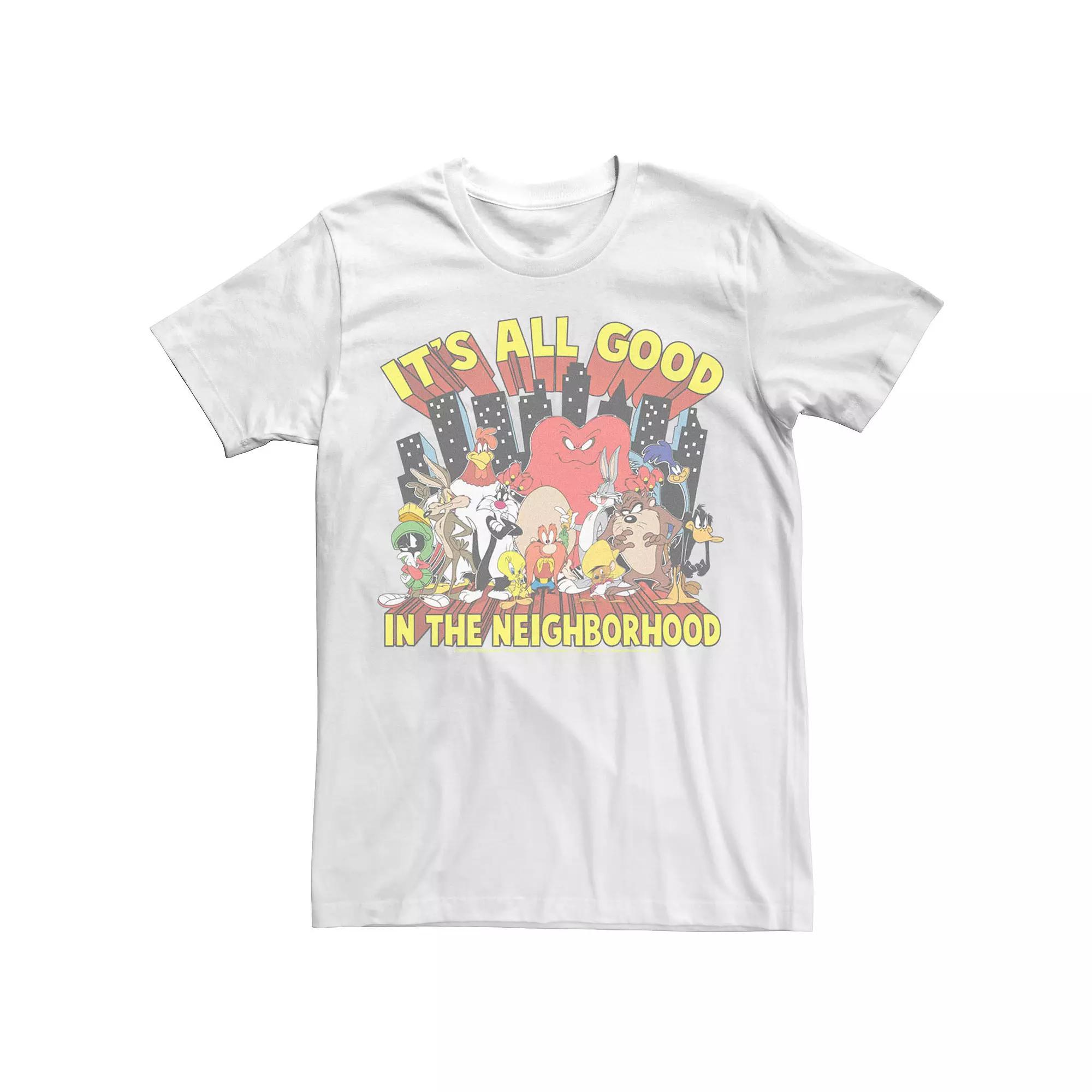 Men's Looney Tunes The Neighborhood Group Tee,  Product Image