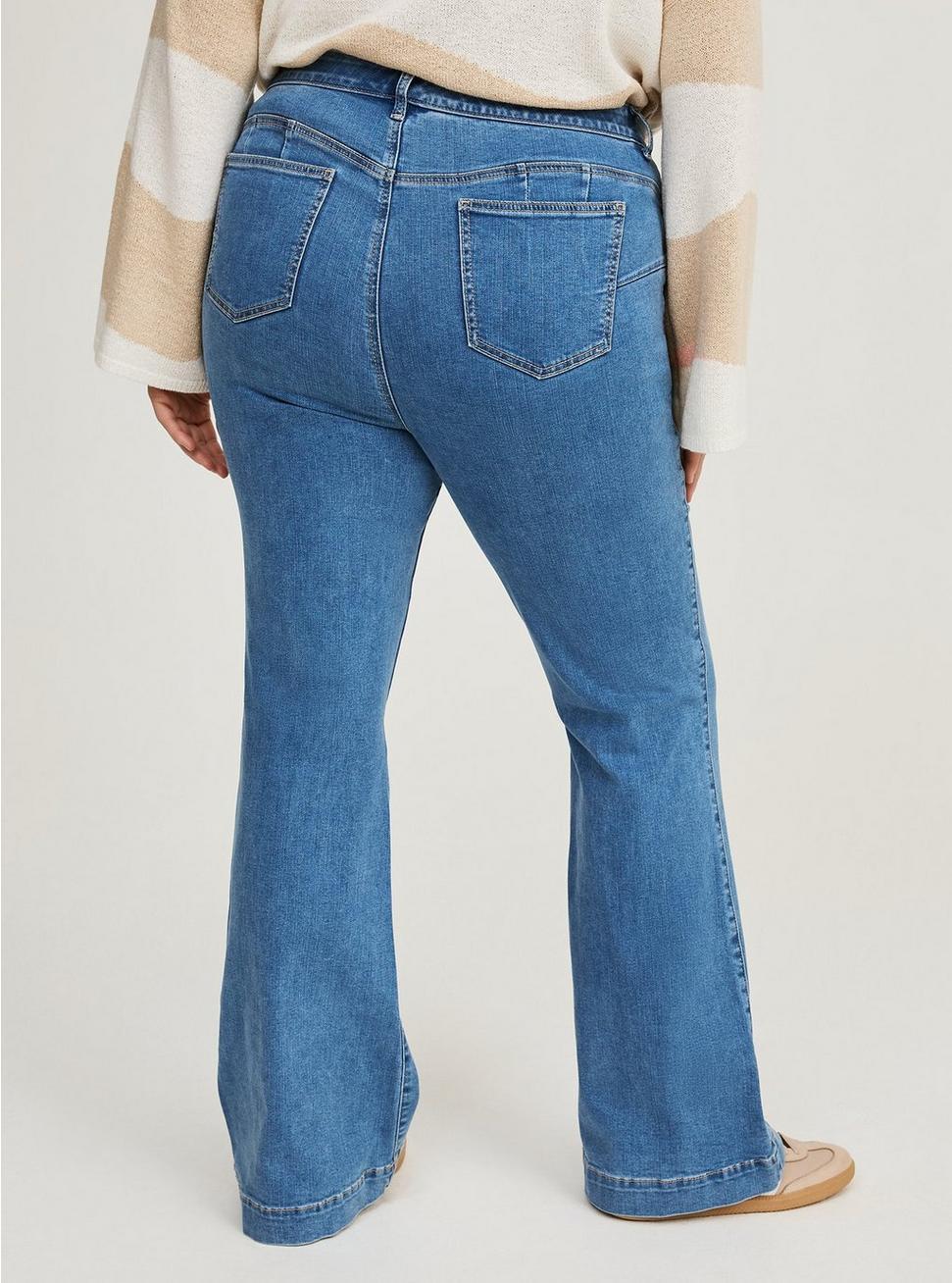 Bombshell High-Rise Flare Jean Product Image