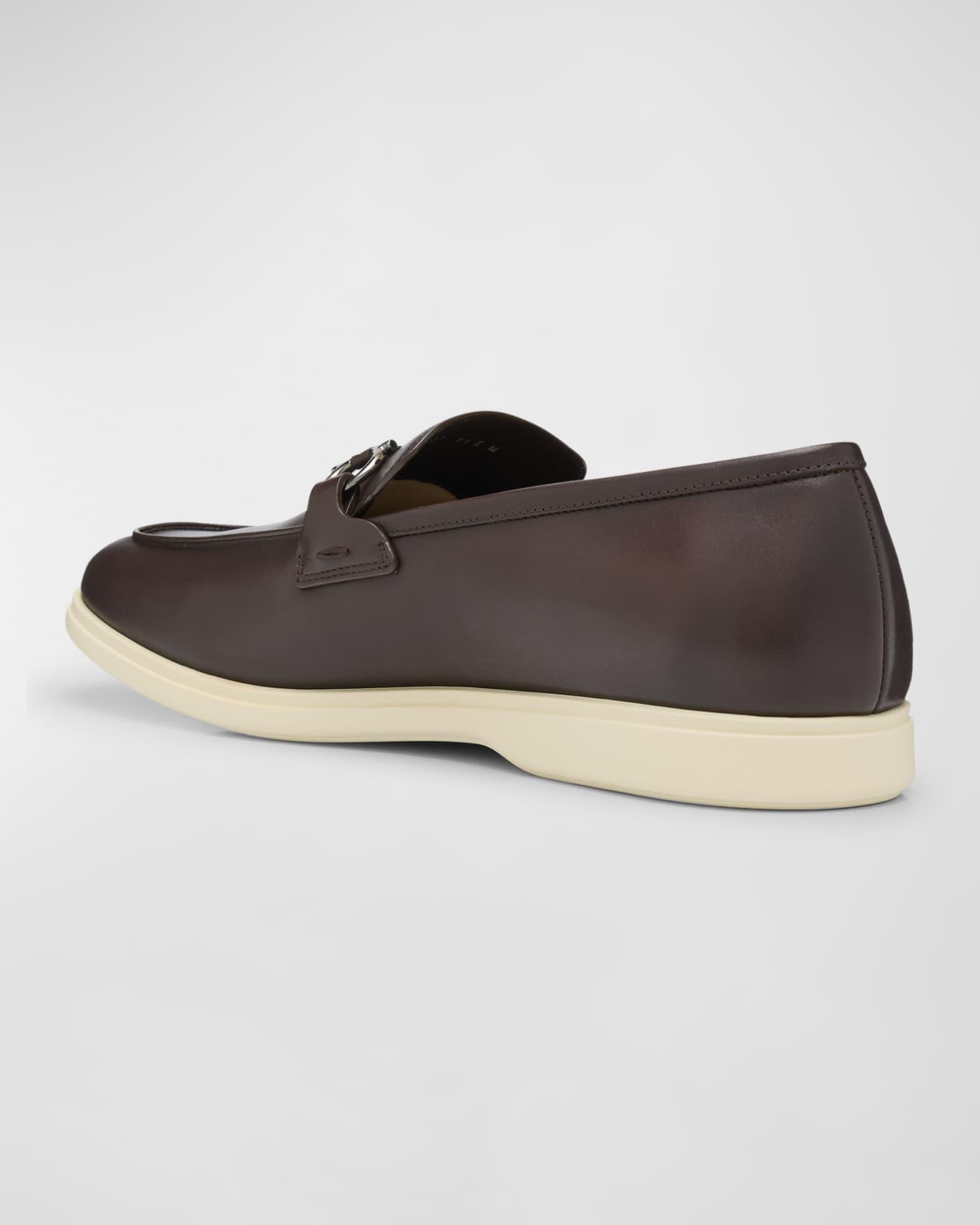 Men's Cosimo Leather Ganicni Bit Loafers Product Image