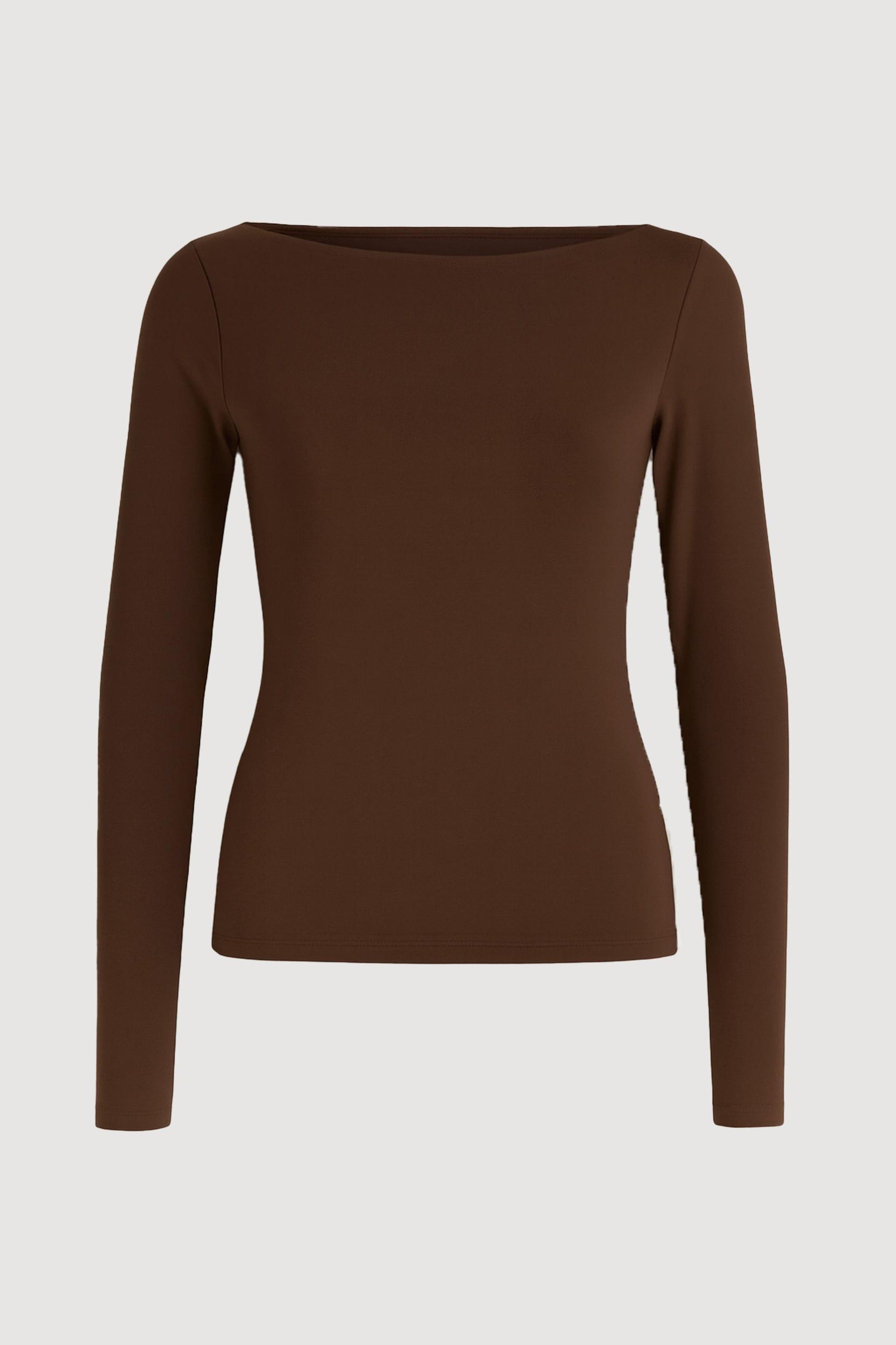 Lana Tencel-Wool Semi-Sheer Tee Product Image