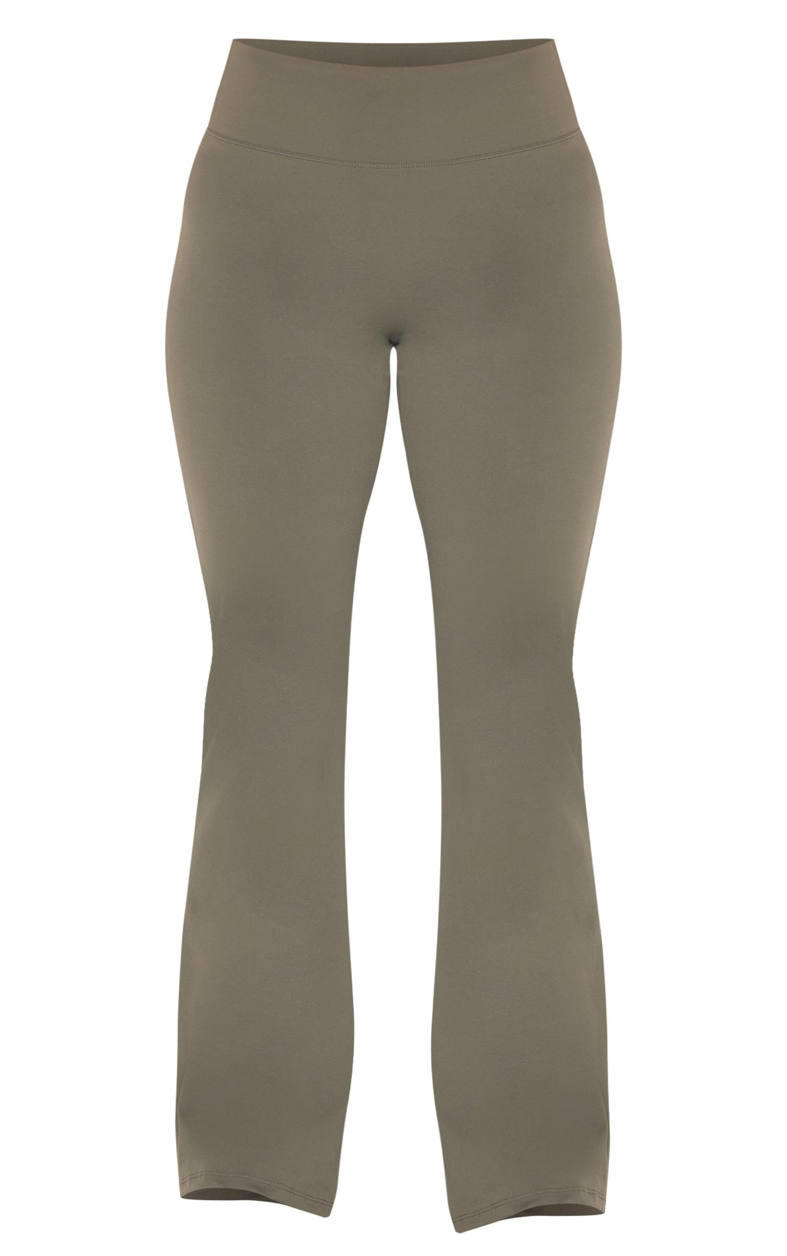 Olive Sculpt Straight Leg Yoga Pants Product Image