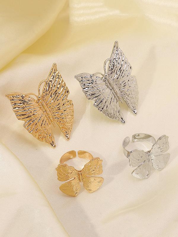 Butterfly Shape Ringent Rings Accessories Product Image