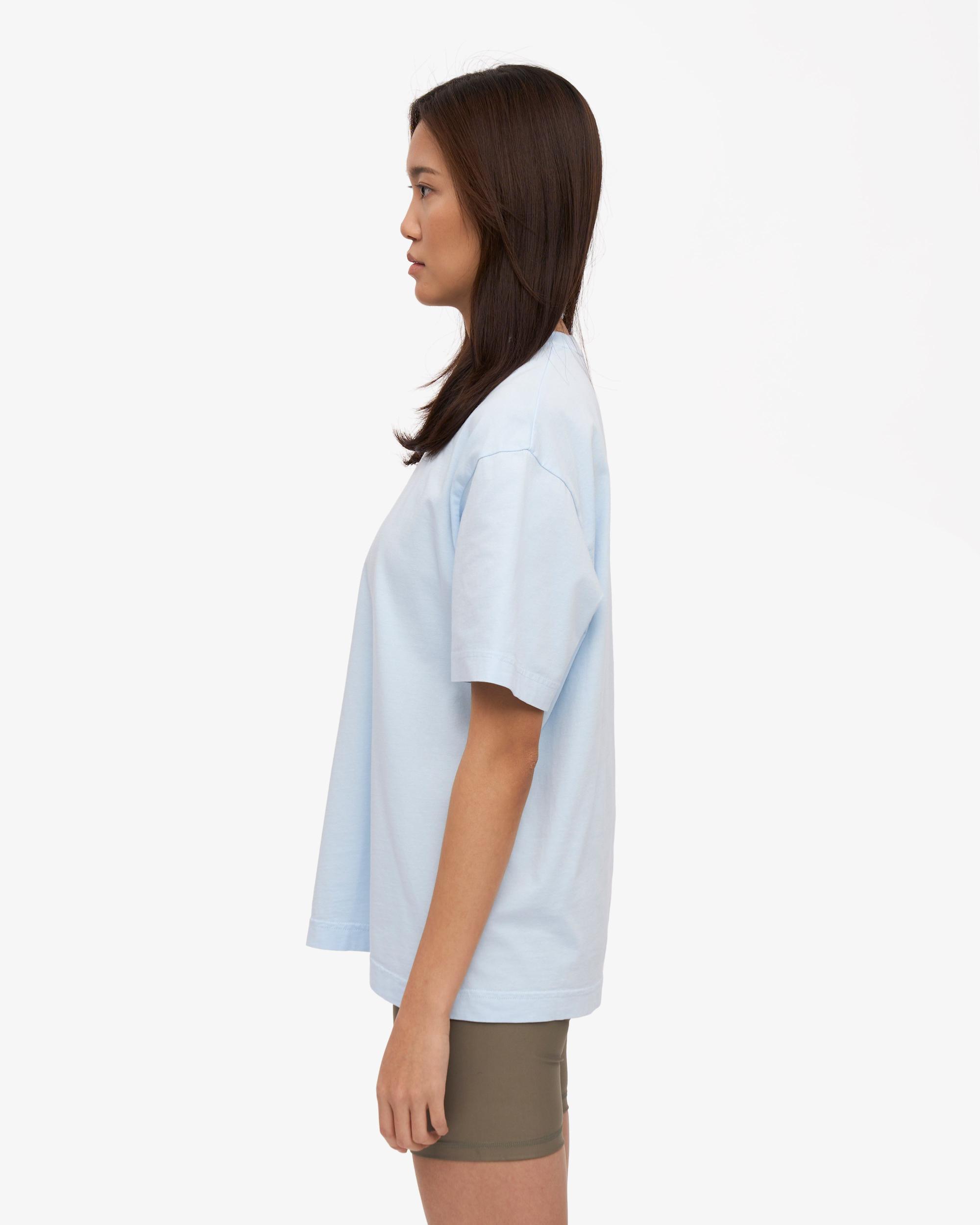 Oversized Organic T-Shirt - Polar Blue Product Image