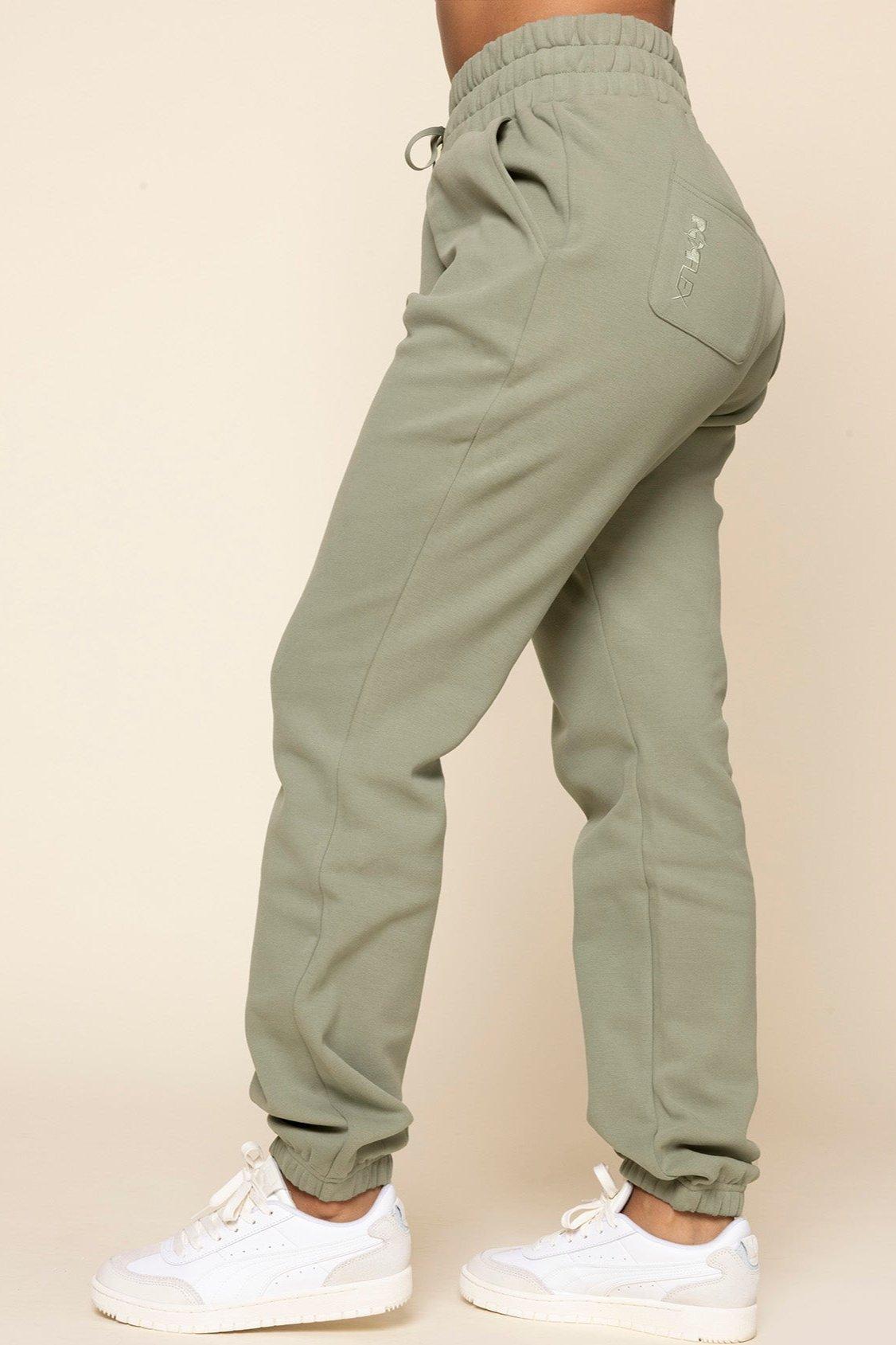 Ooey Gooey Sweatpant - Light Sage Product Image