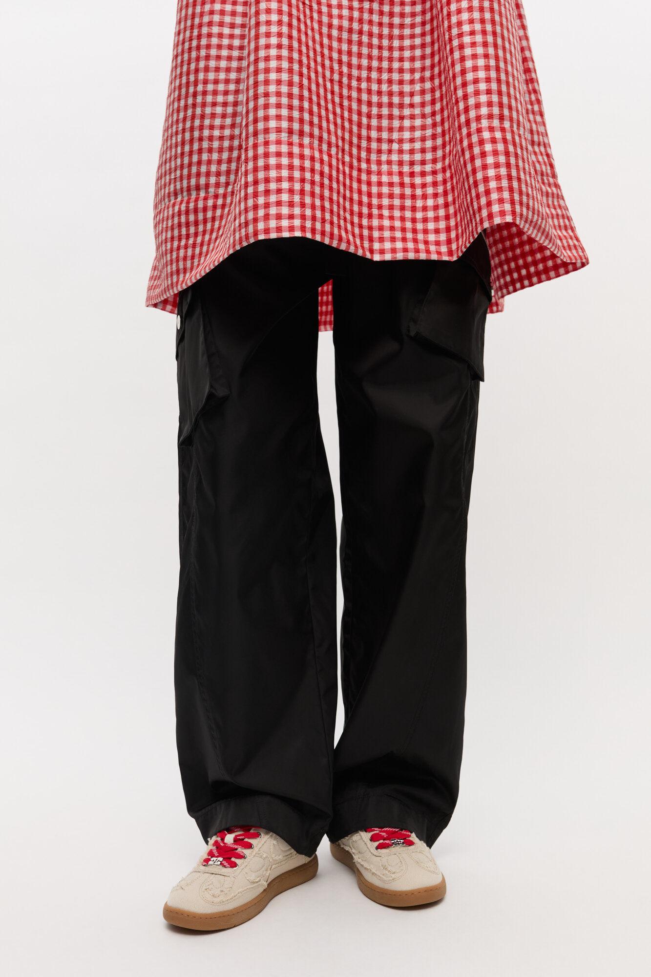 08 Canvas Raw Edge Sneakers Product Image