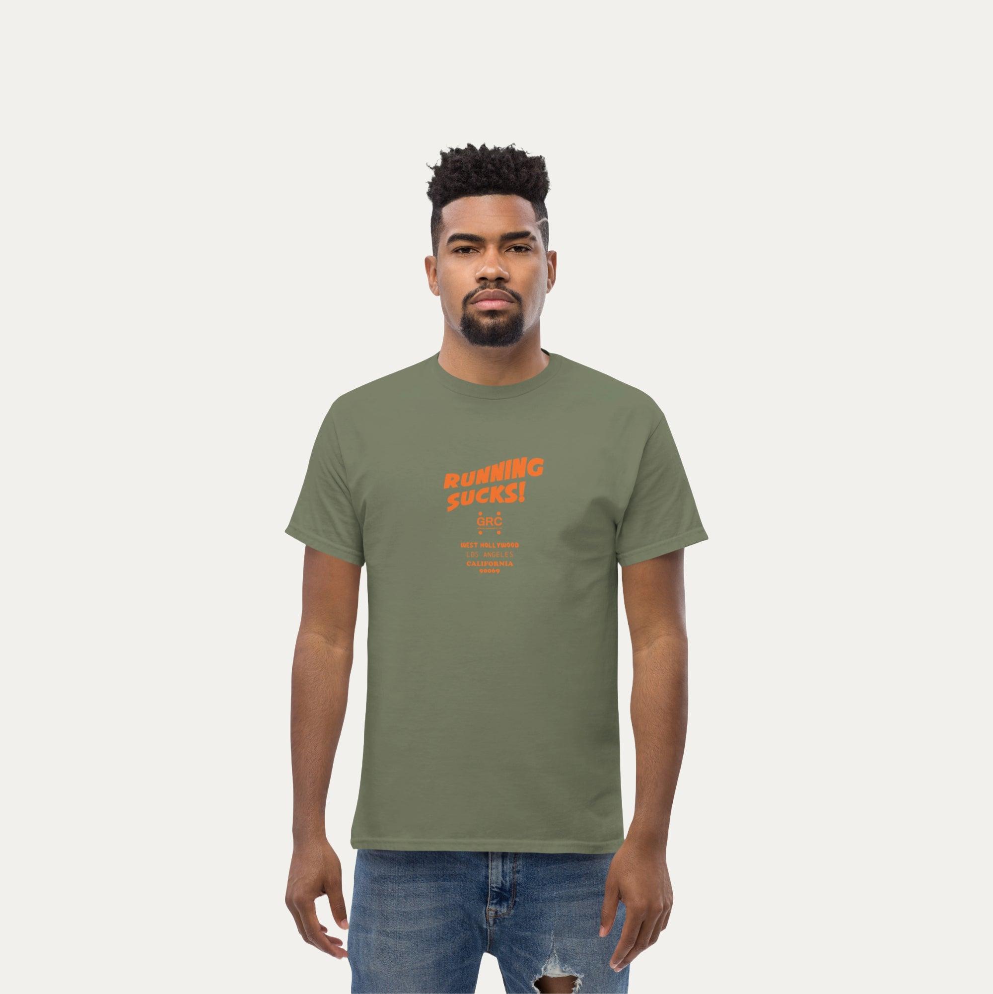 GRC Running Sucks Graphic Tee Male Product Image