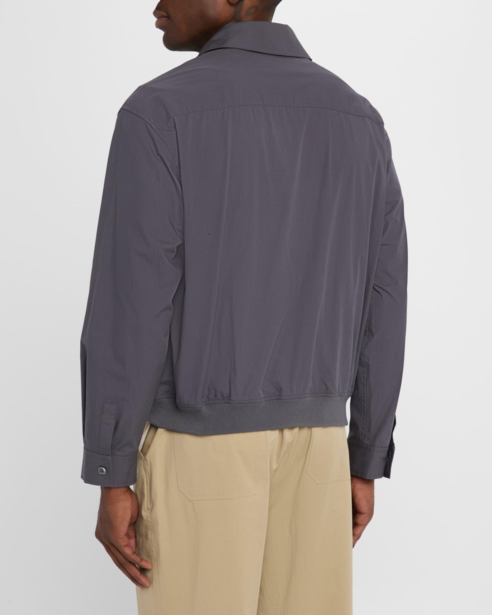 Men's Cotton Blouson Shirt Jacket Product Image