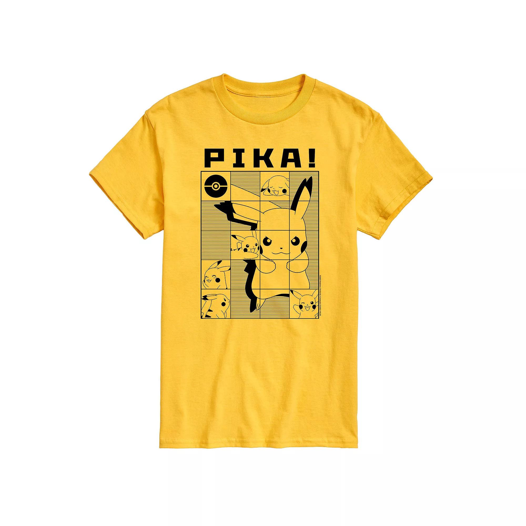 Men's Pokemon Pika Squares Tee,  Product Image