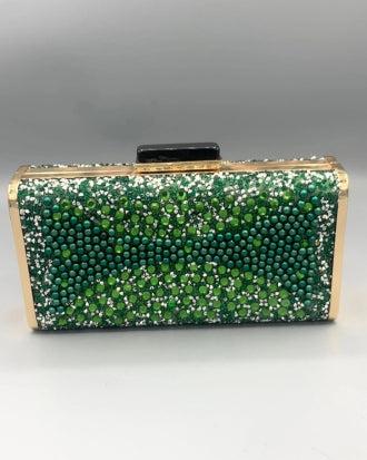 Pearl Rhinestones Clutch Product Image