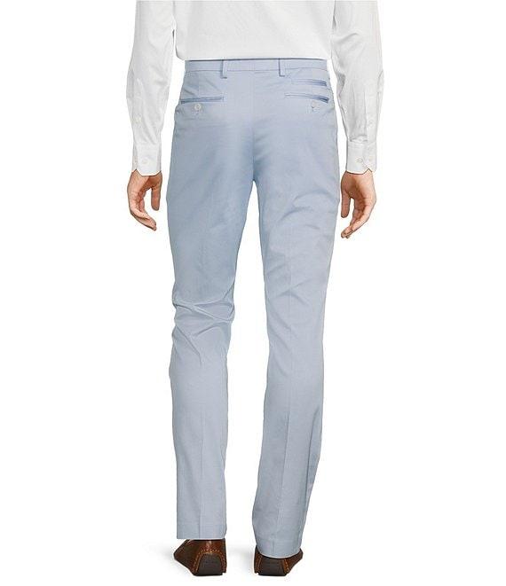 Murano Evan Extra Slim Fit Sateen Suit Separates Light Dress Pants Product Image