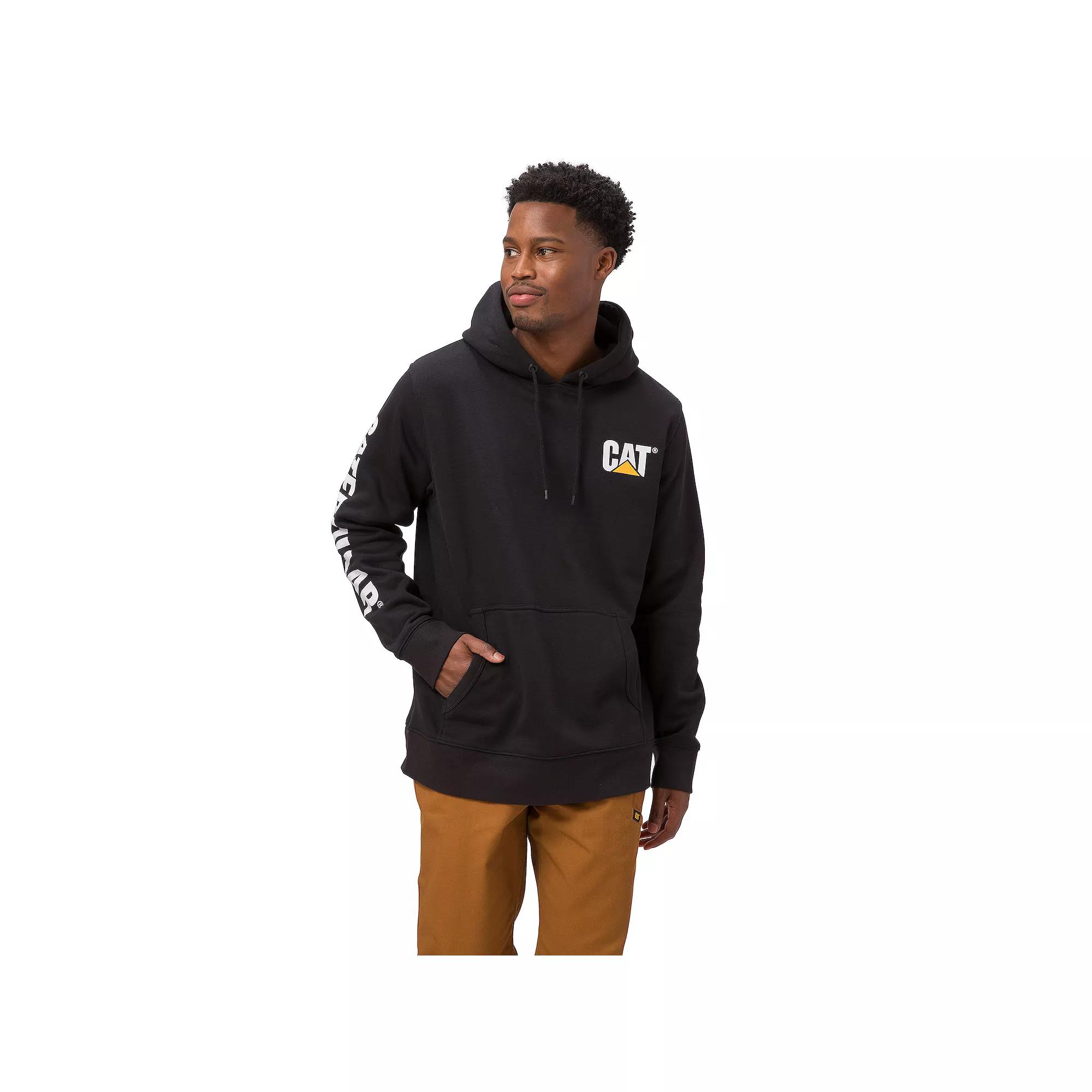 Caterpillar Cat Foundation Trademark Banner Hood Sweatshirt, Men's,  Product Image