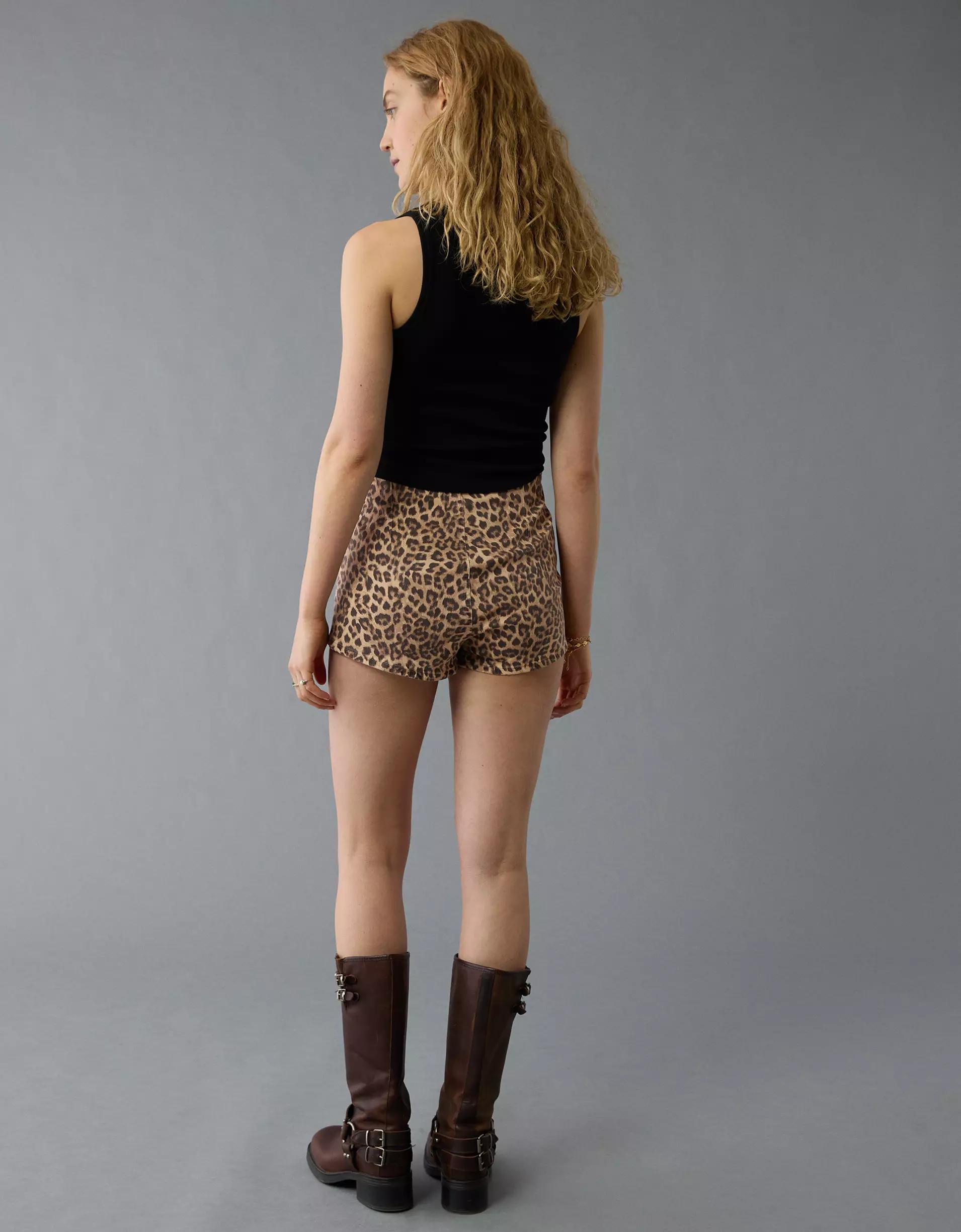 AE Next Level Leopard Micro Short Product Image