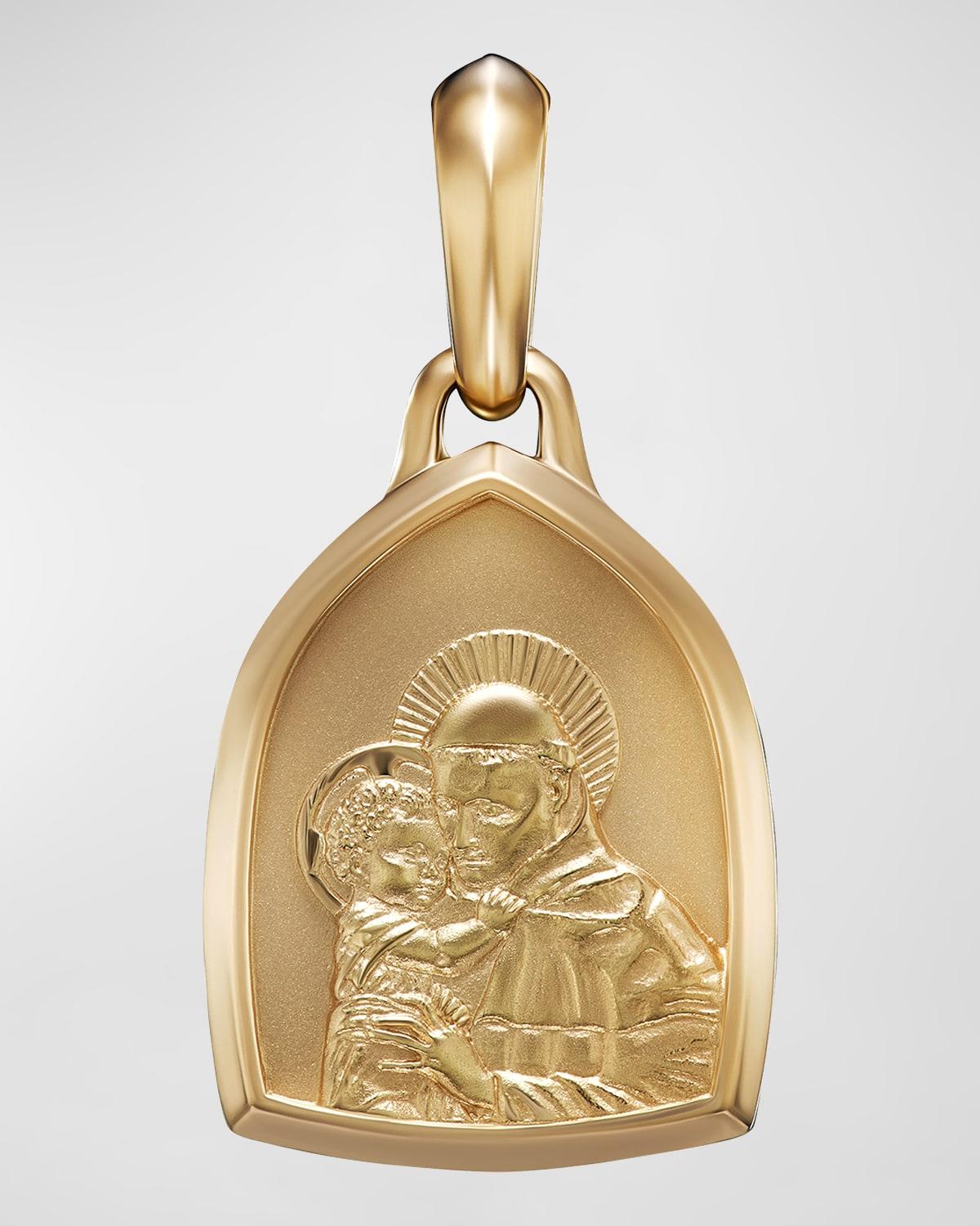 David Yurman 18K Yellow Amulets St. Anthony Pendant Product Image