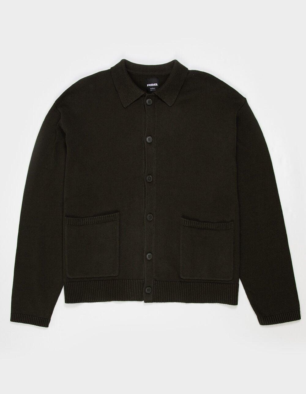 RSQ Mens Polo Sweater - BLACK Product Image