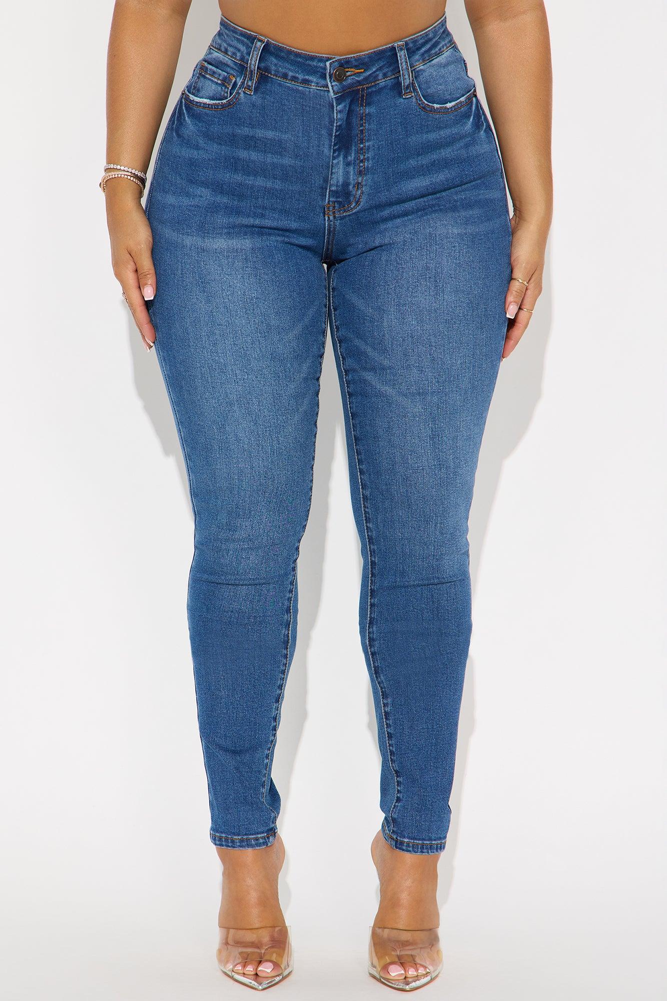 Tall Top Of The Line Stretch Skinny Jeans - Medium Wash Female Product Image