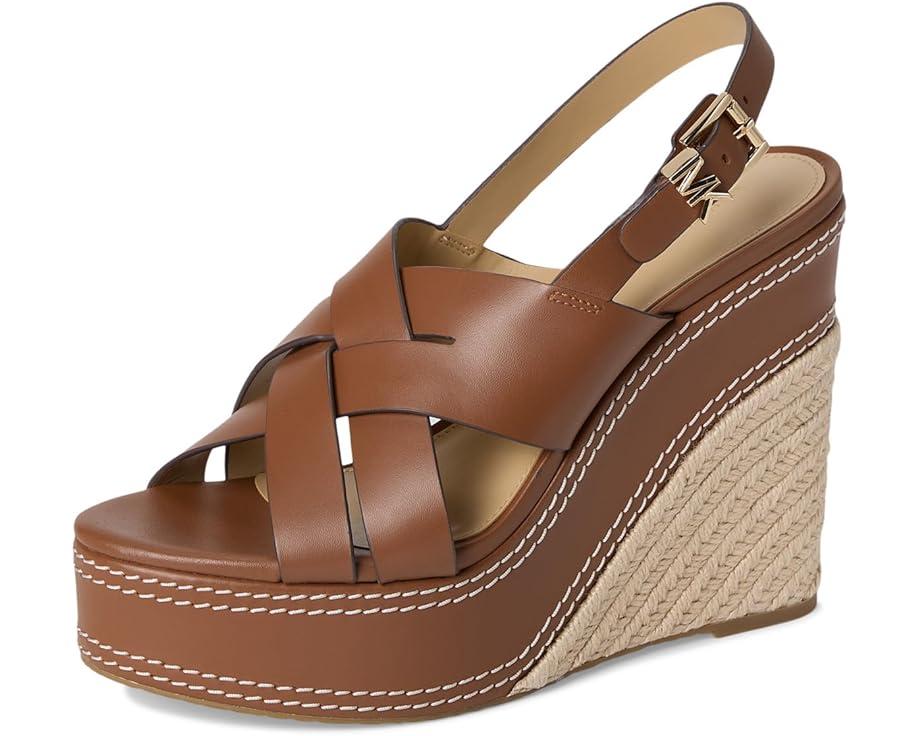 Ellna Cross-band Wedge Sandals Product Image