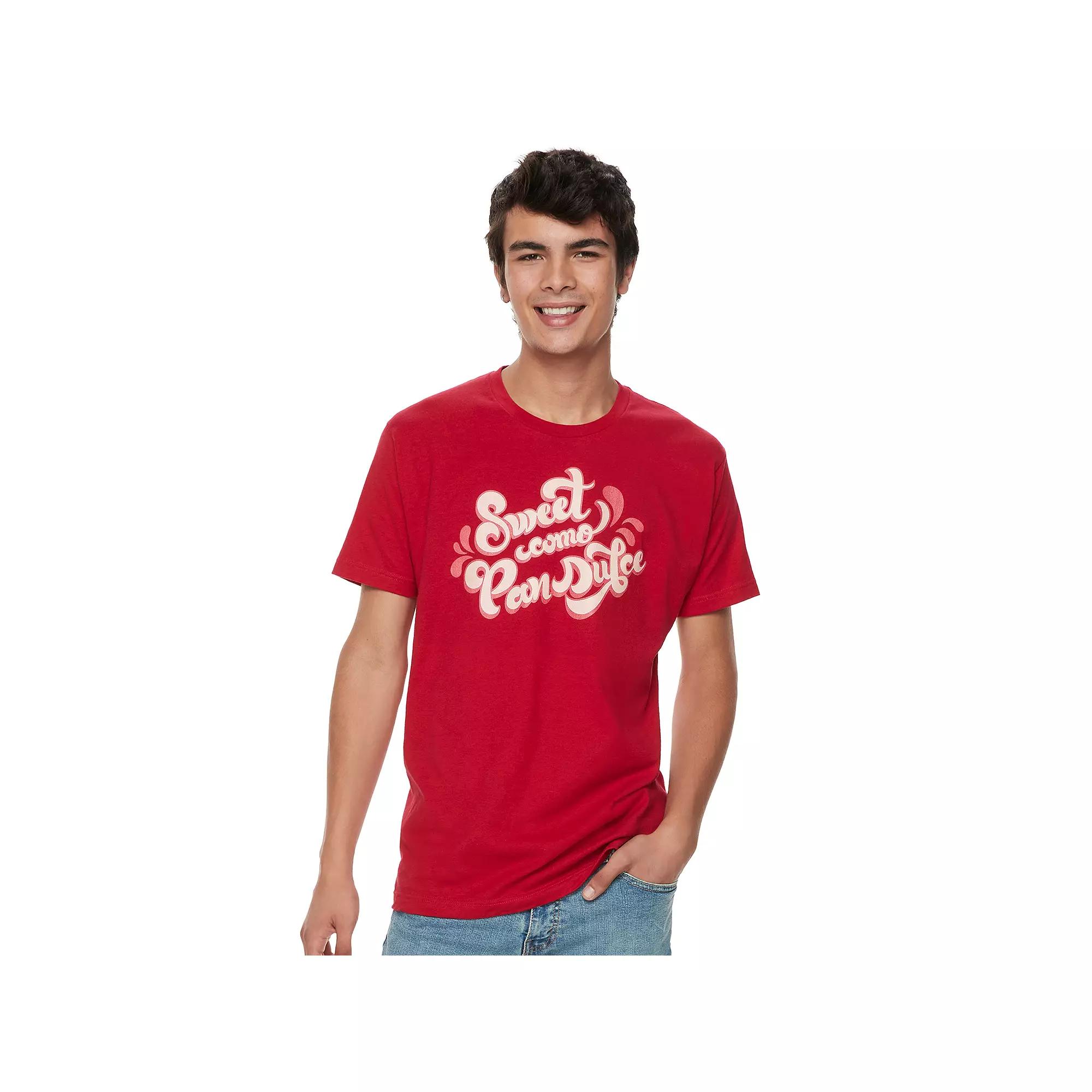 Men's Gonzales Sweet Como Pan Dulce Faded Text Tee,  Product Image