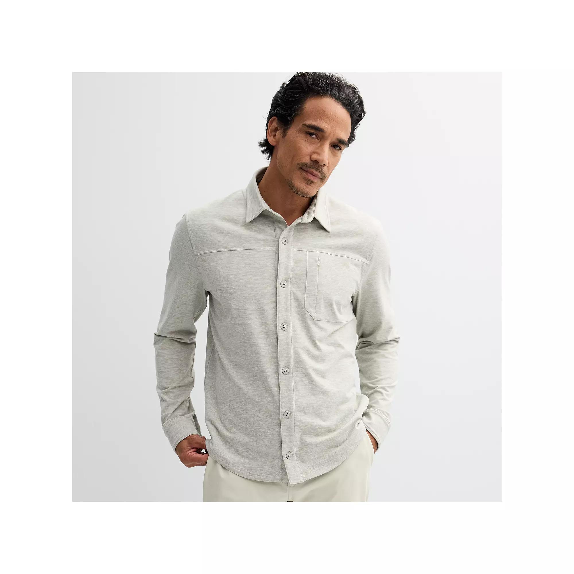 Men's FLX Winter Wander Button-Down Shirt,  Product Image