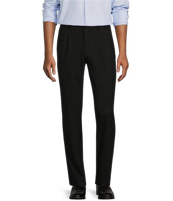 Murano Collezione Lucas Fit Wool Bi-Stretch Solid Suit Separates Dress Pants Product Image