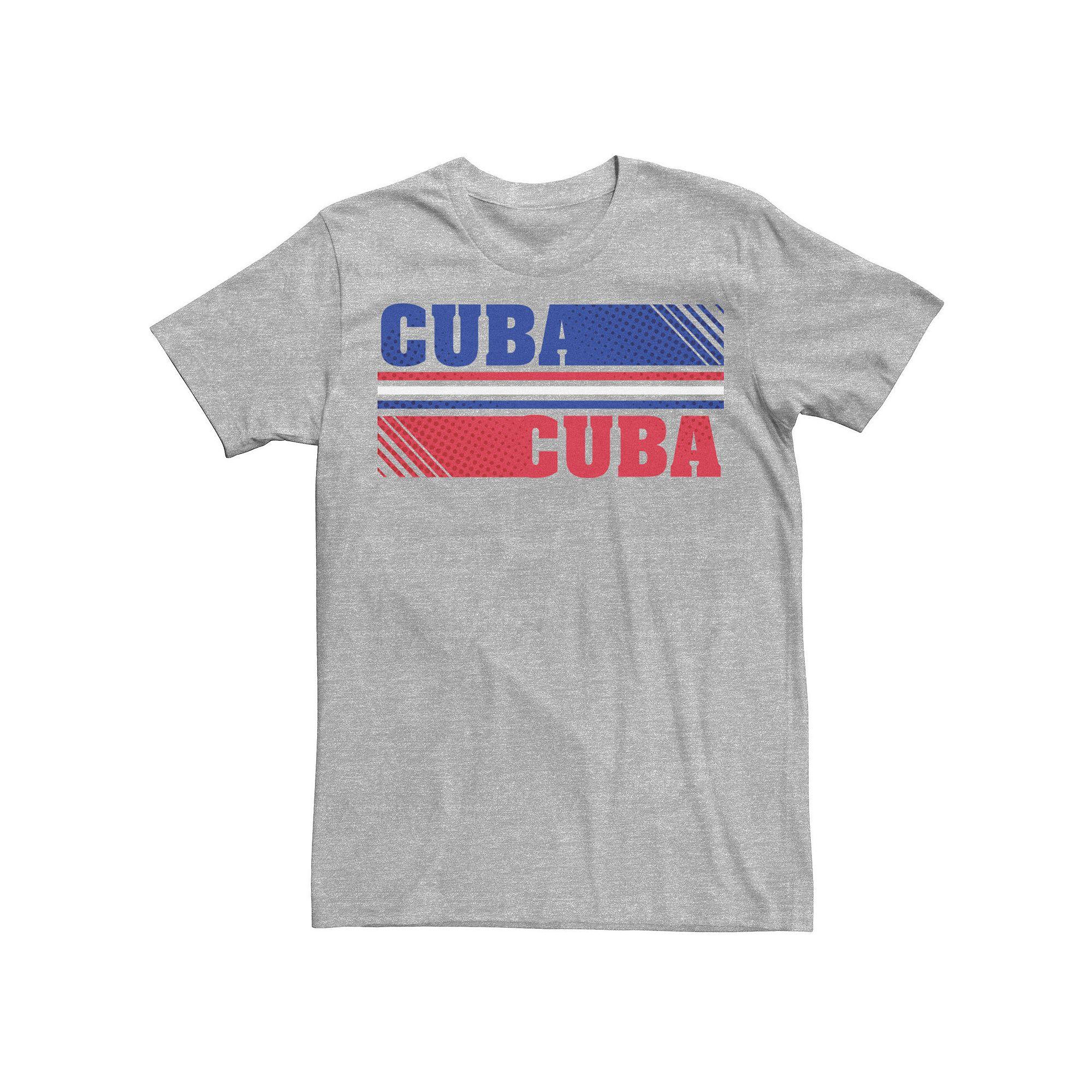 Men's Gonzales Cuba Colorful Word Stack Tee,  Product Image