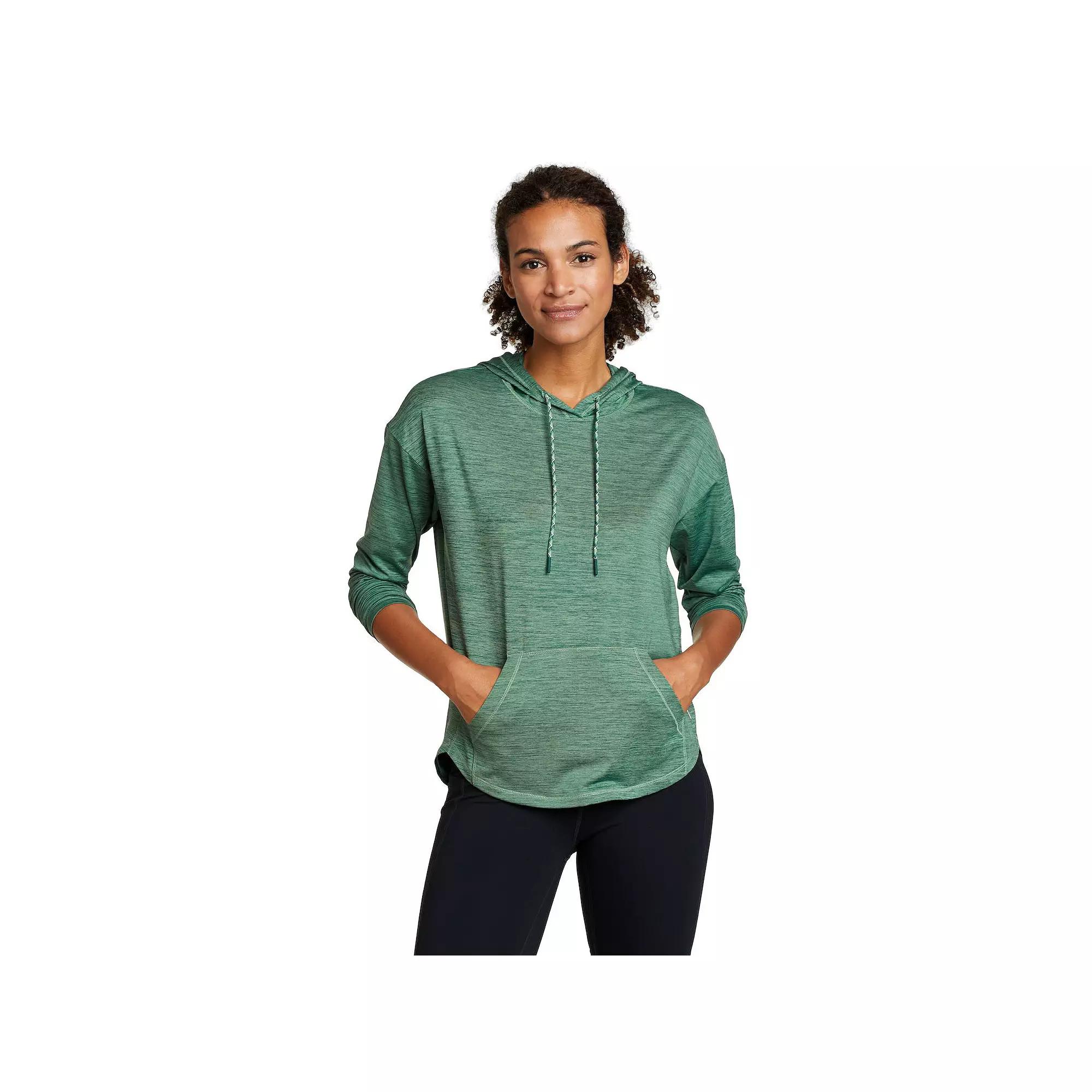 Women's Eddie Bauer Resolution Hoodie, Size: Small, Dark Green Product Image