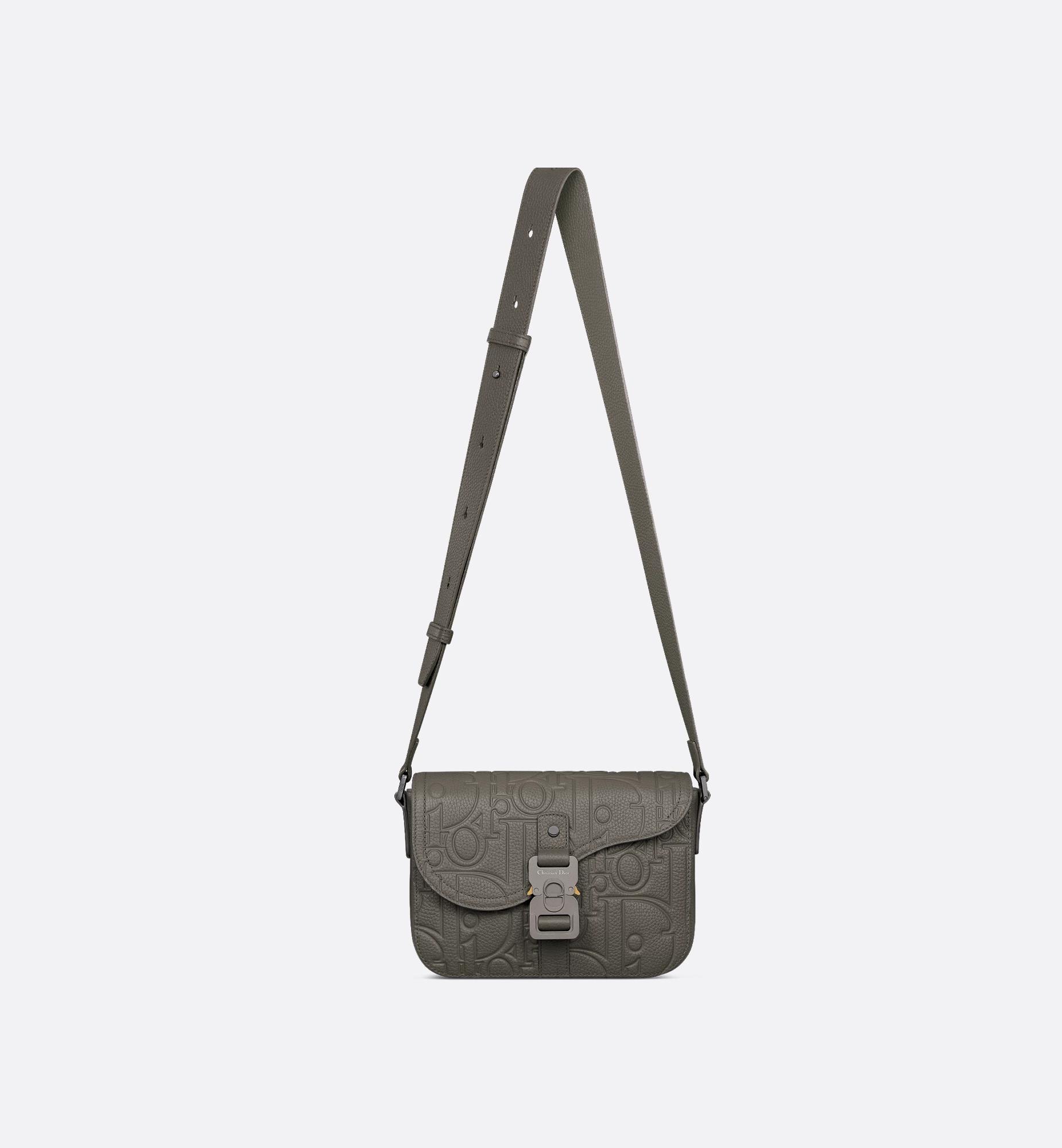 Small Saddle Messenger Bag with Flap Product Image