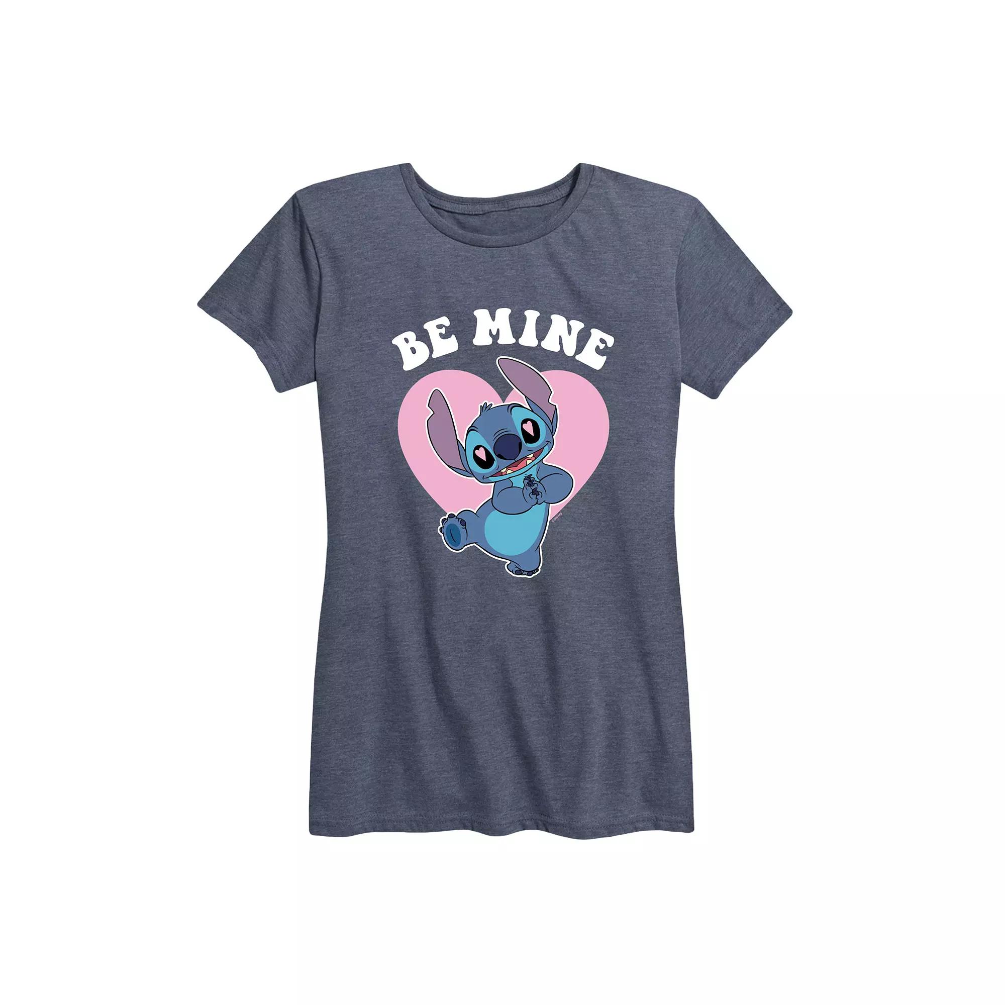 Disney's Lilo & Stitch Women's Be Mine Graphic Tee,  Product Image