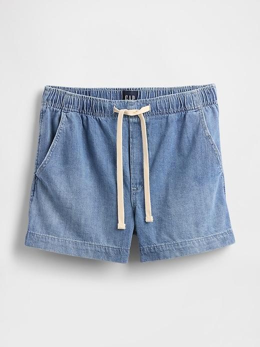 Easy Denim Shorts Product Image