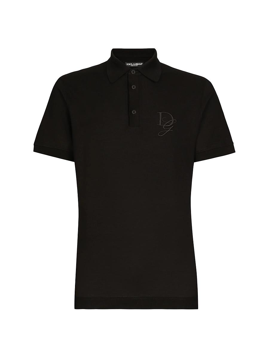 Mens Embroidered Logo Polo Shirt Product Image