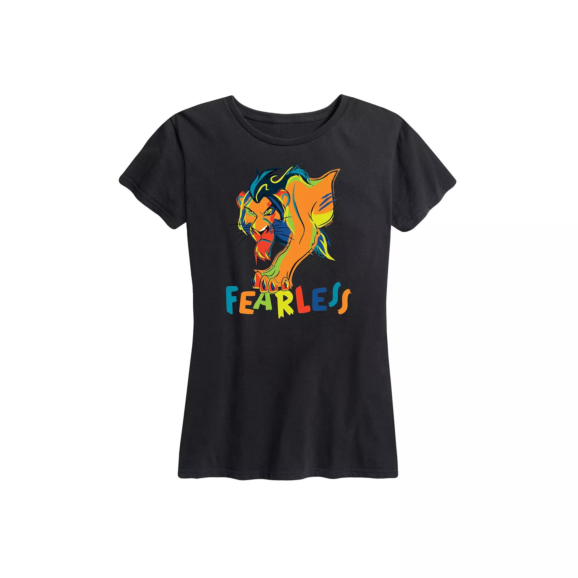 Disney's Lion King Scar Women's Fearless Graphic Tee,  Product Image