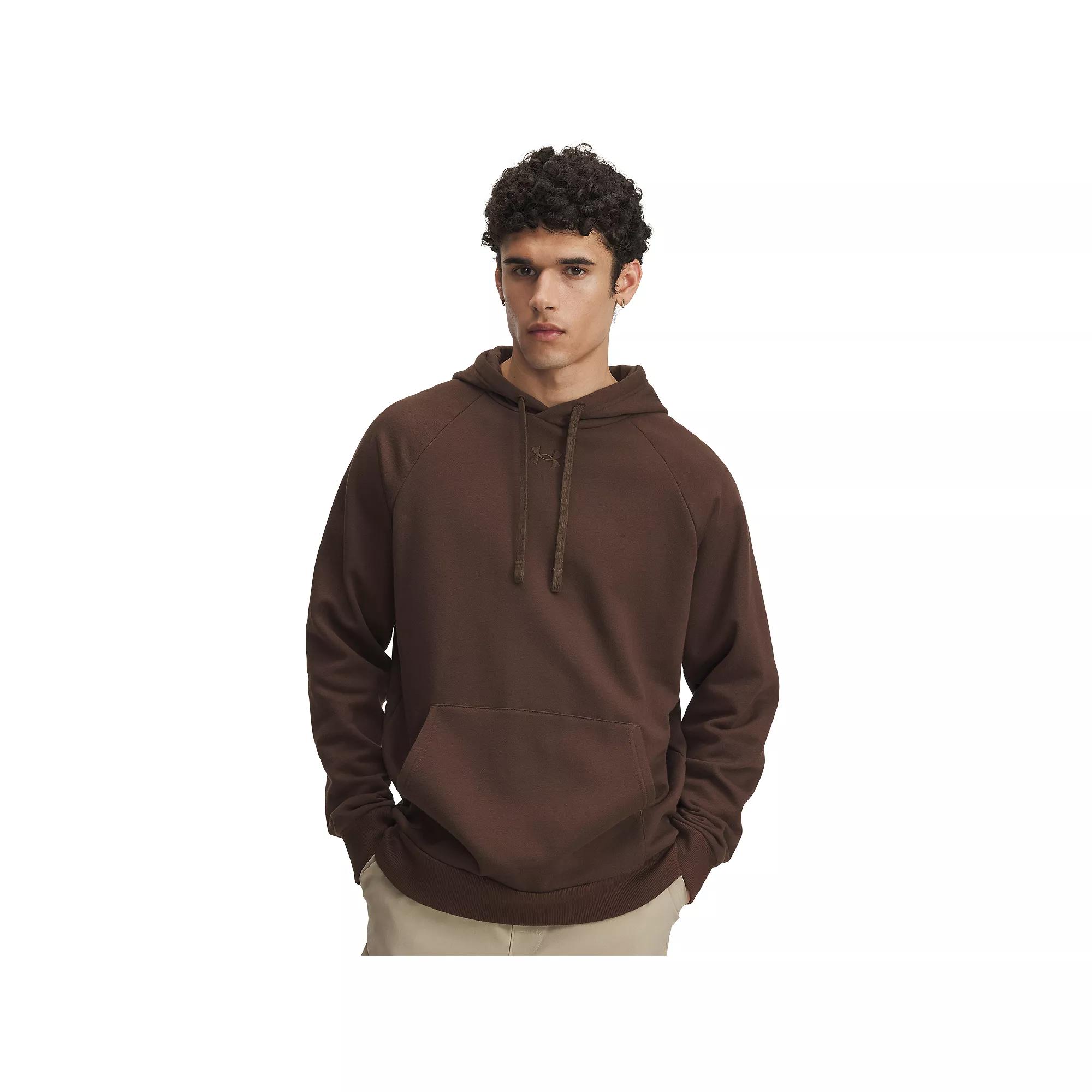 Men's Under Armour Solid Rival Fleece Hoodie,  Product Image