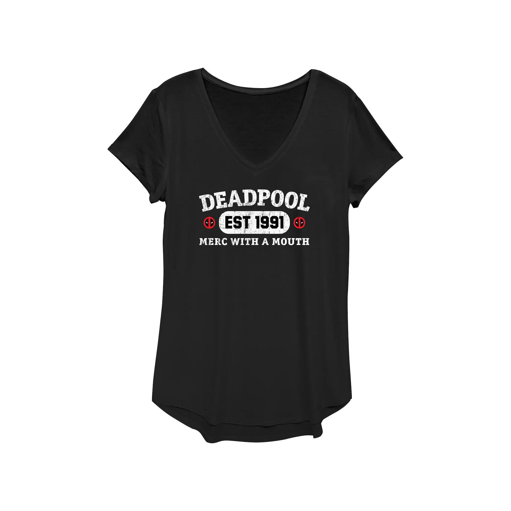 Women's Marvel Deadpool Est. 1991 Graphic Tee,  Product Image