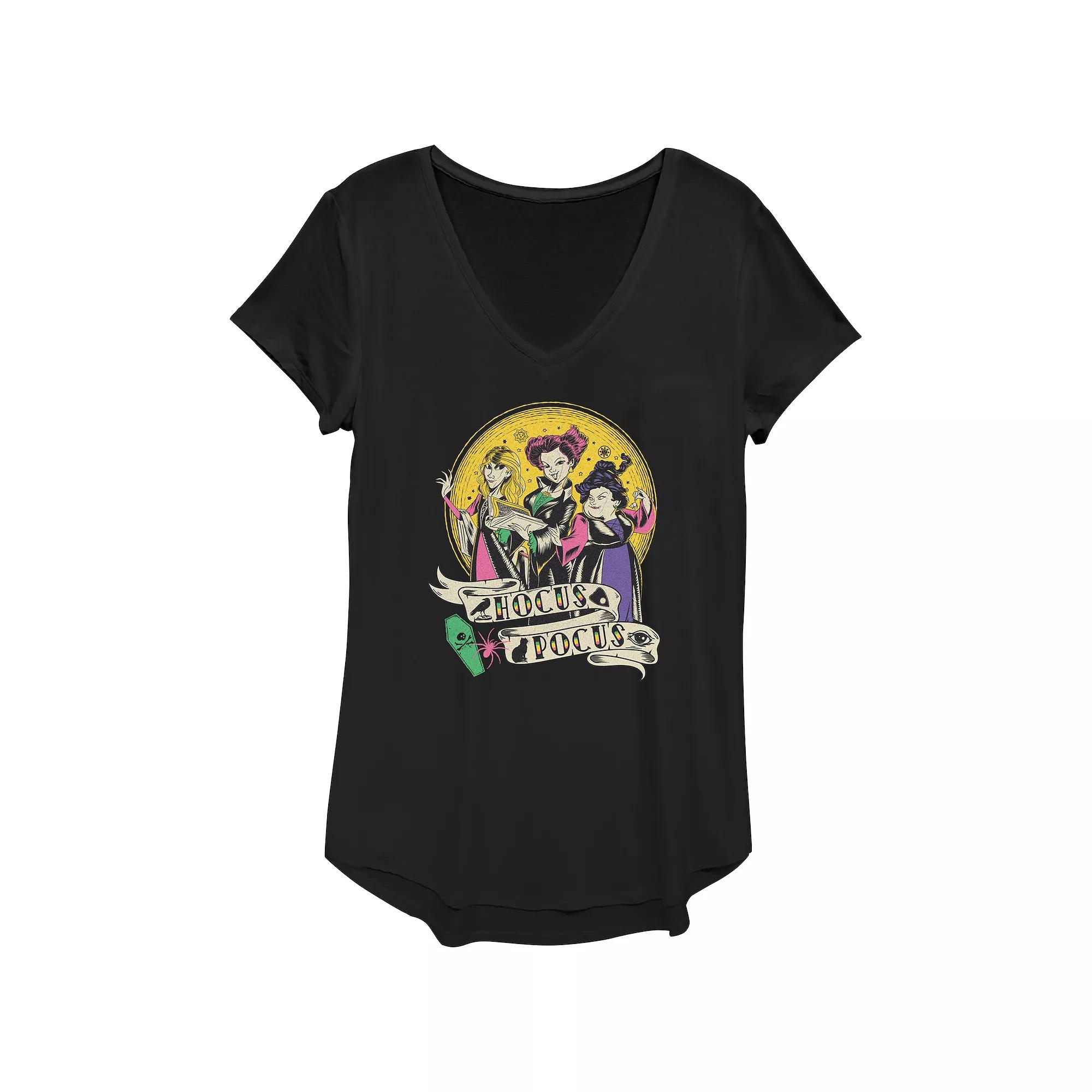Women's Disney Hocus Pocus Sanderson Sisters Tattoo Graphic Tee, Girl's,  Product Image