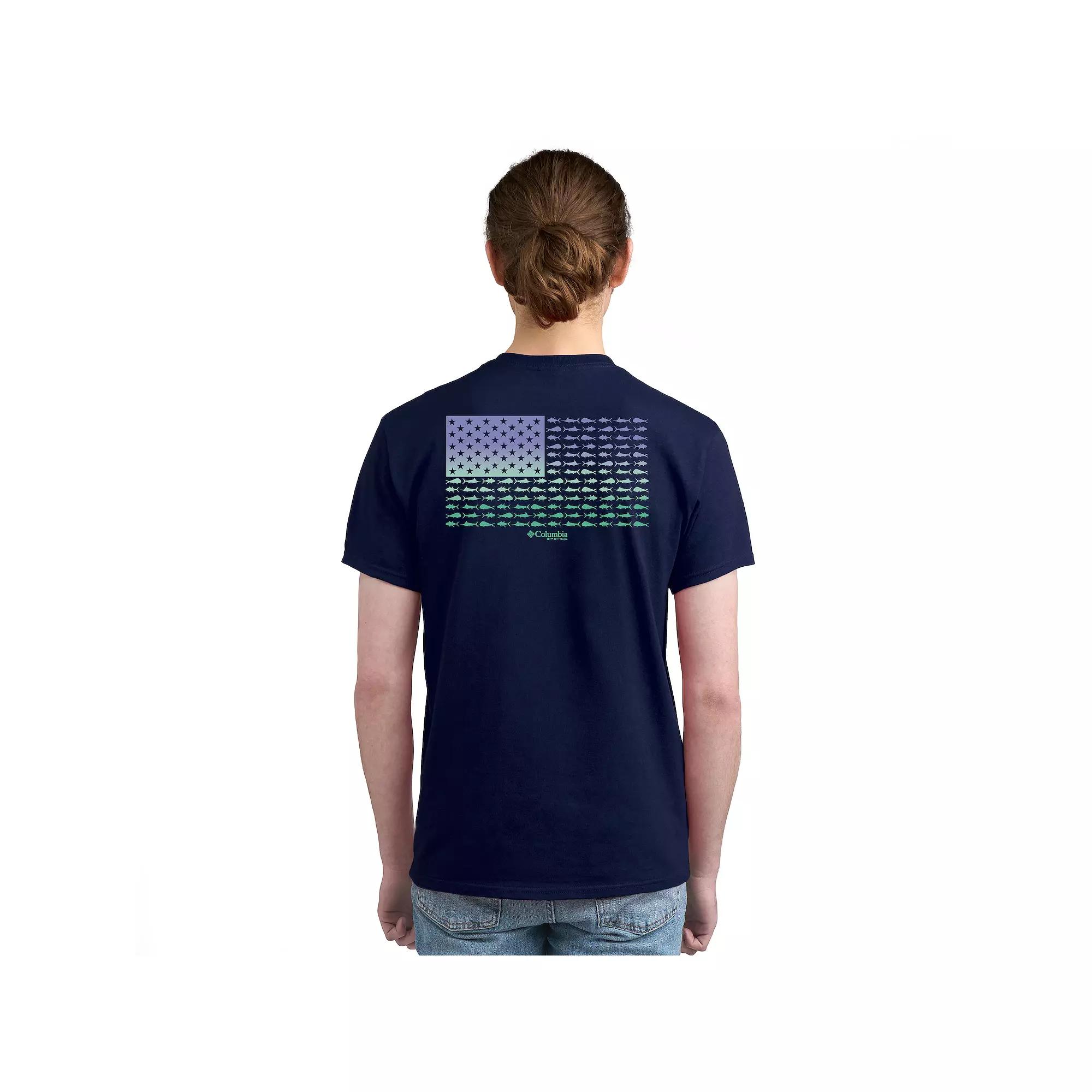 Men's Columbia PFG Short Sleeve Graphic Tee,  Product Image