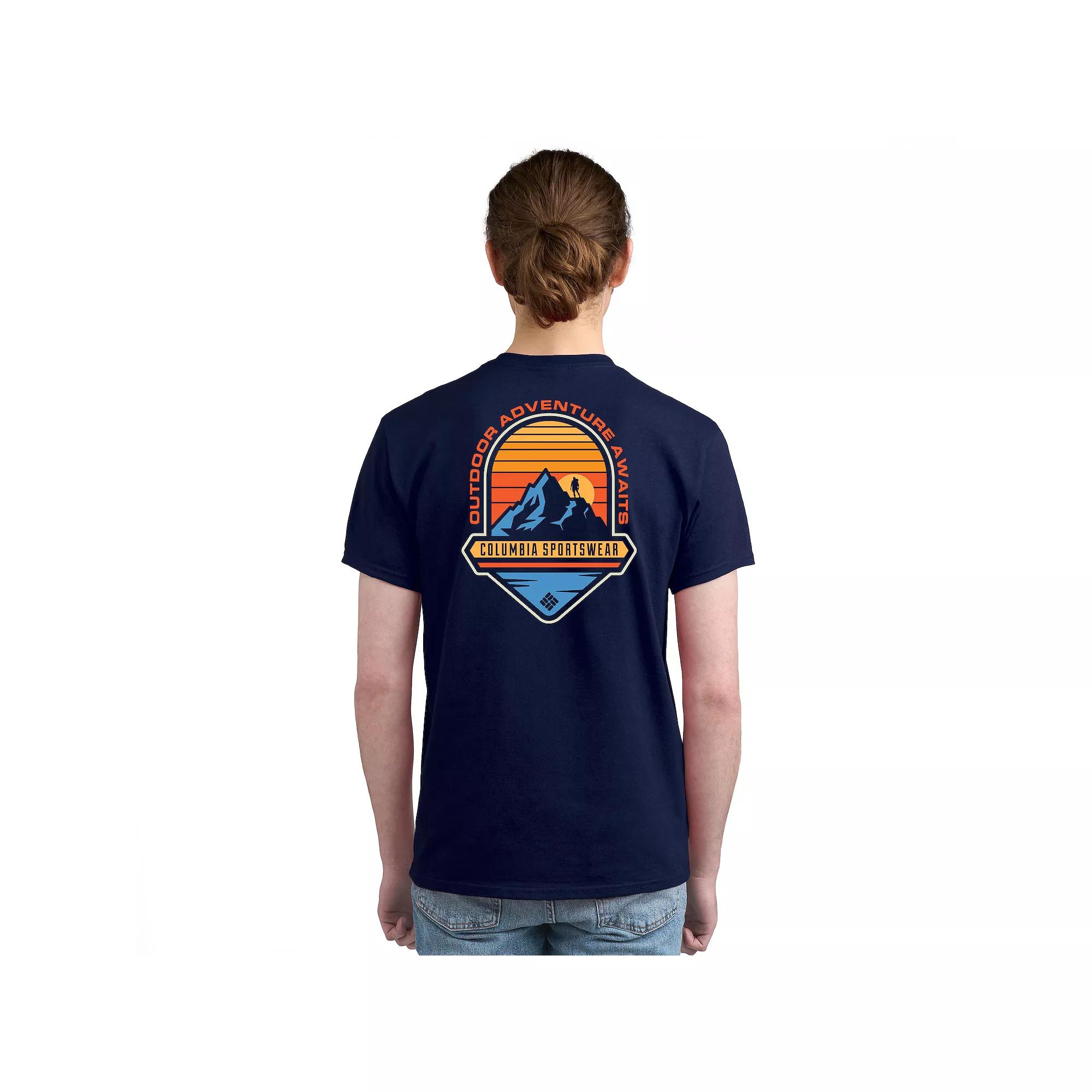 Men's Columbia Adventure Print Short Sleeve Graphic Tee,  Product Image