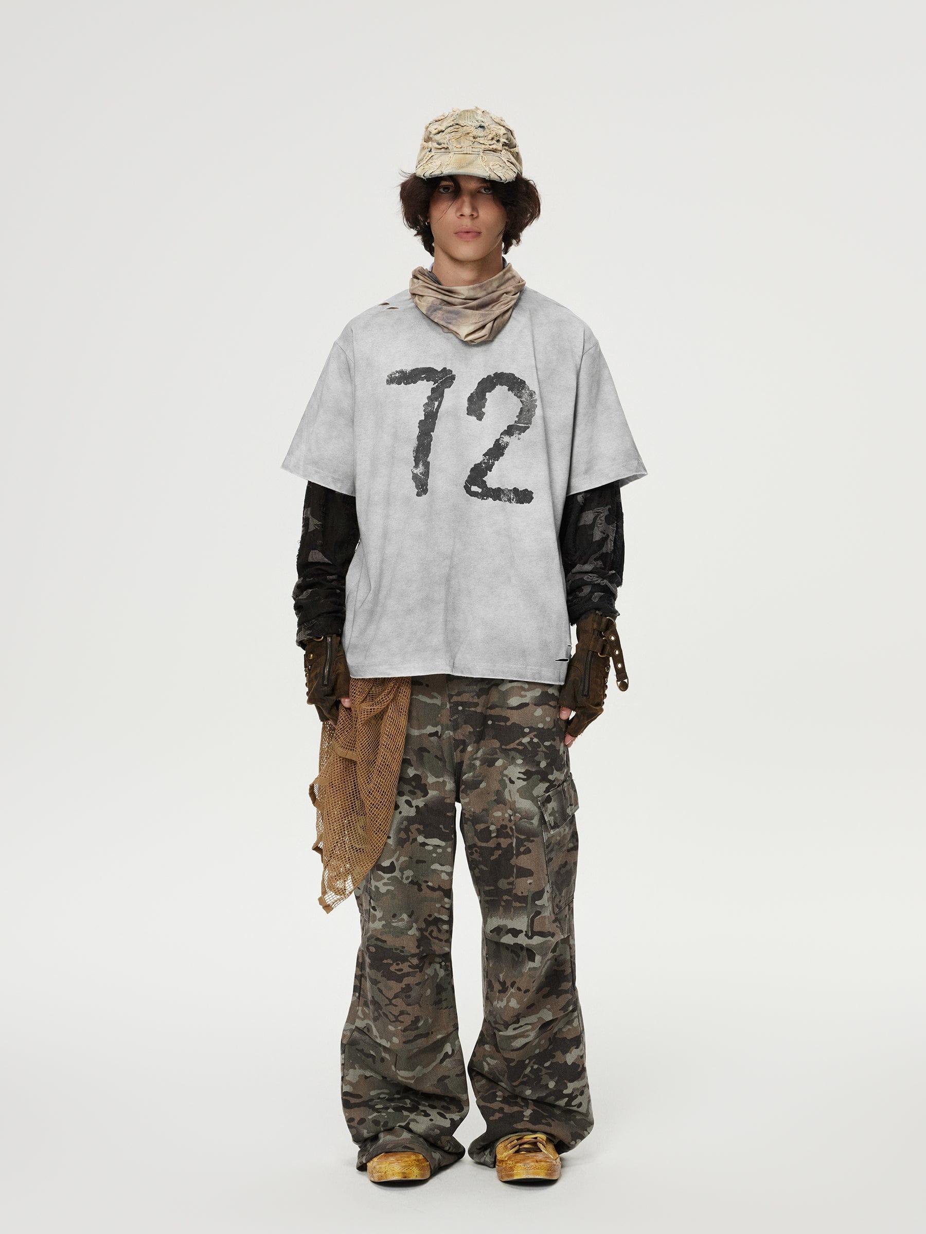 Aelfric Eden Camouflage Layered Long Sleeve Tee Product Image