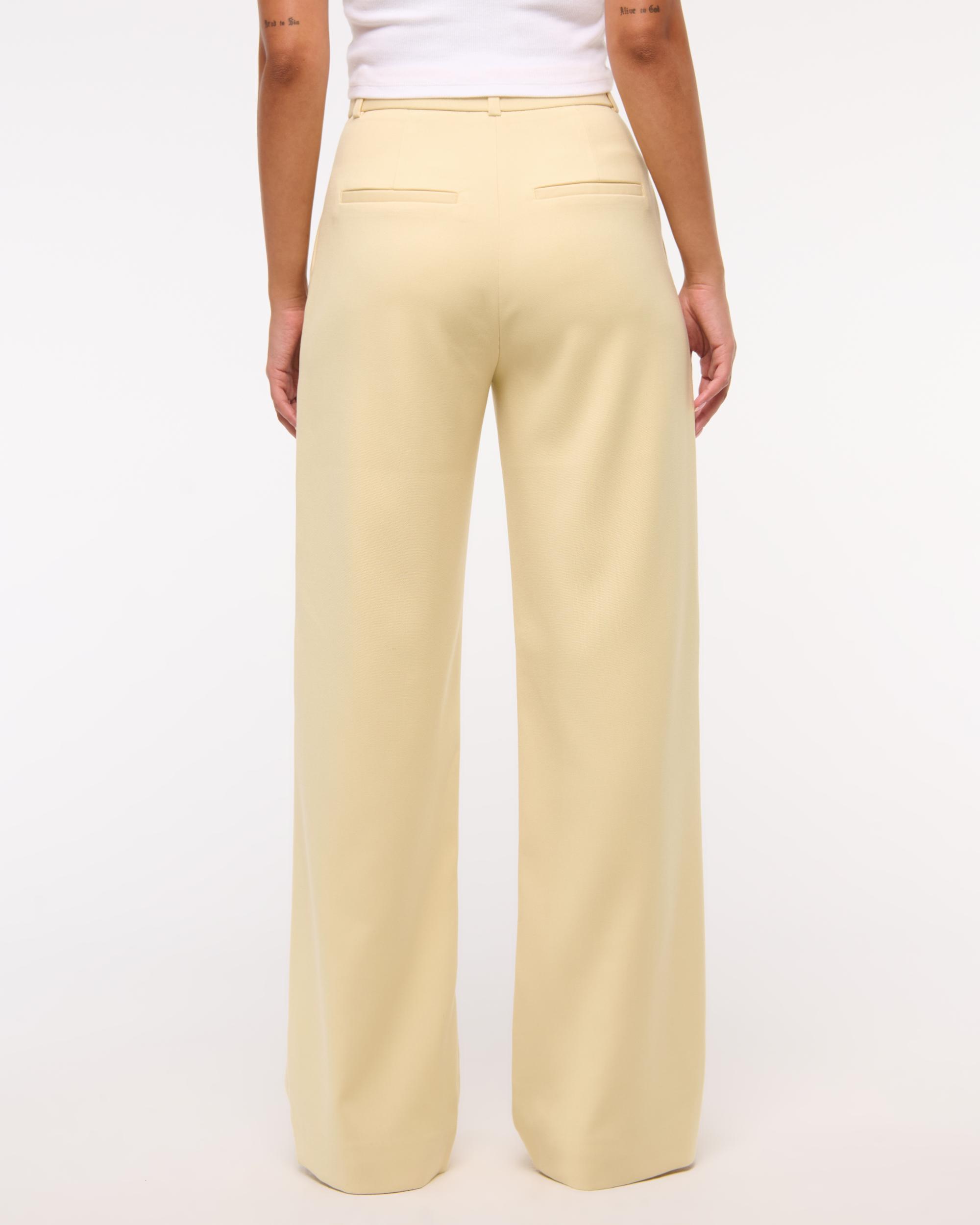 A&F Sloane Tailored Wide Leg Pant Product Image