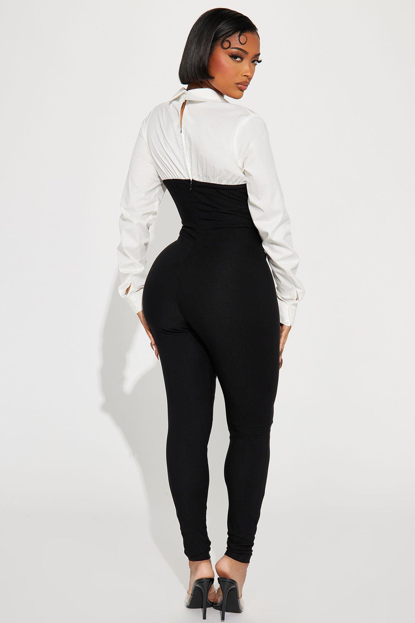 Searching For Love Jumpsuit - Black Product Image