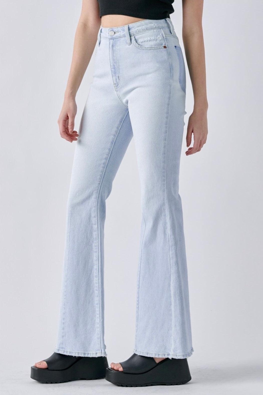 High Rise Flare with Darts Product Image