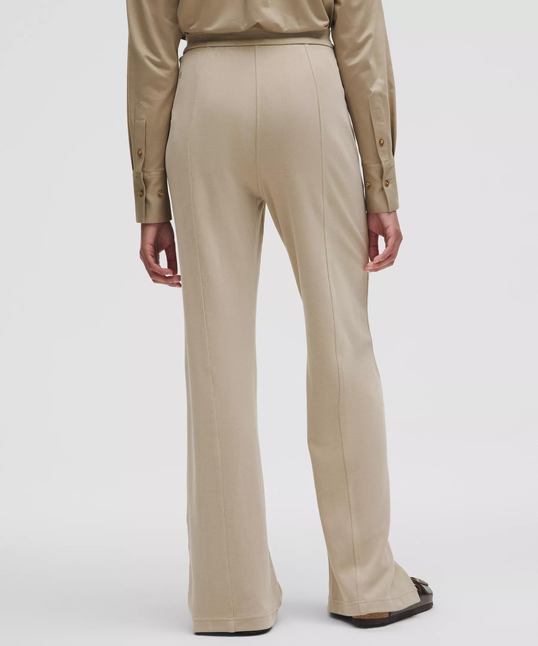 Softstreme High-Rise Wide-Leg Pique Pant *Regular Product Image