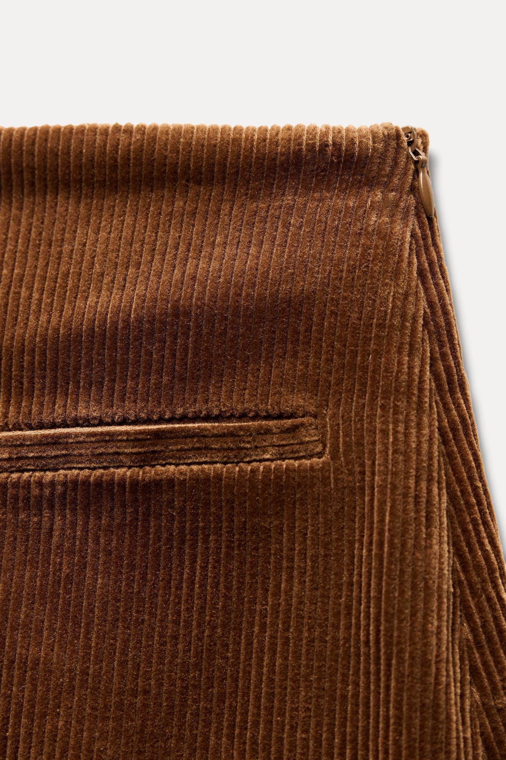 CORDUROY MINI SKIRT Product Image