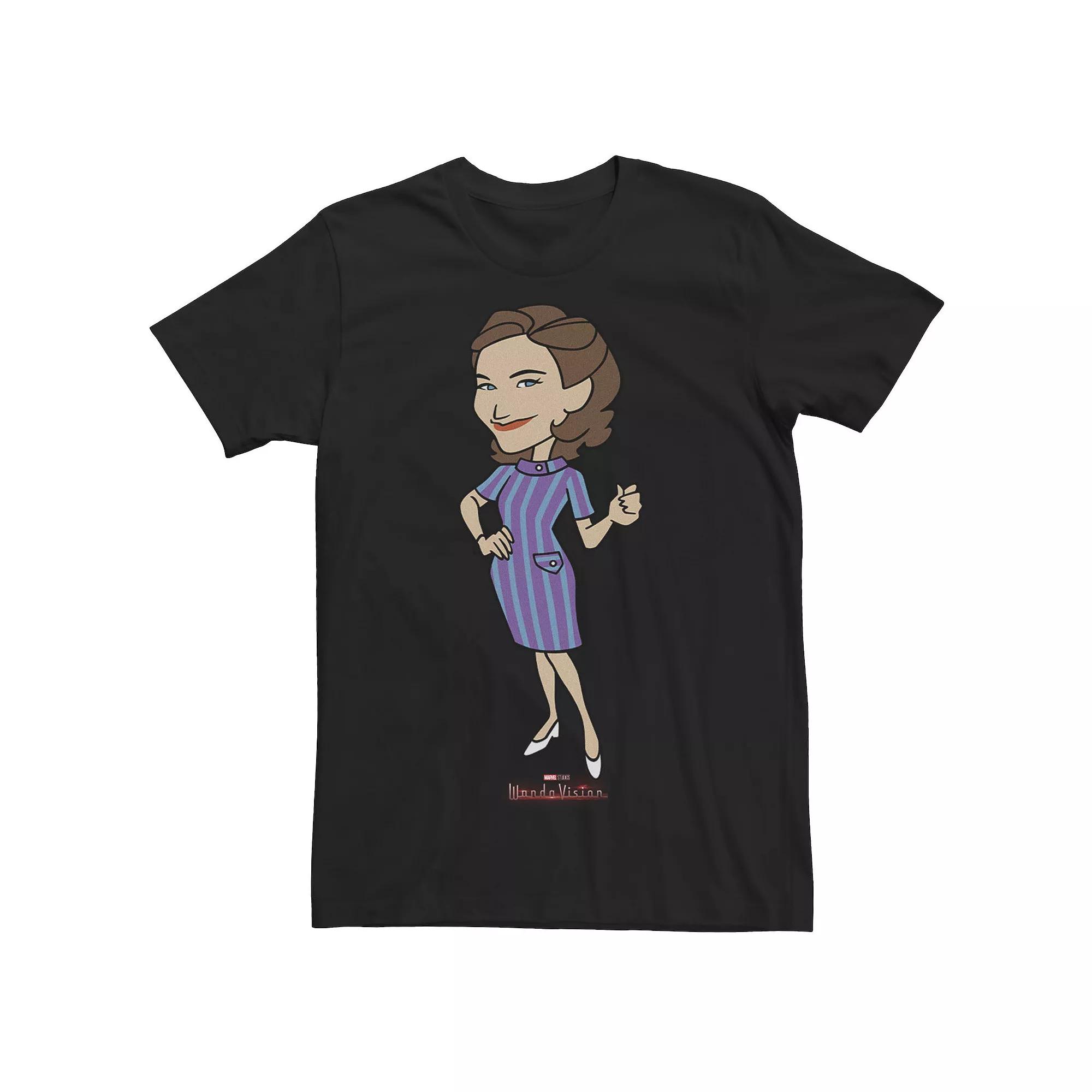 Men's Marvel WandaVision Agatha Harkness Simple Retro Portrait Tee,  Product Image