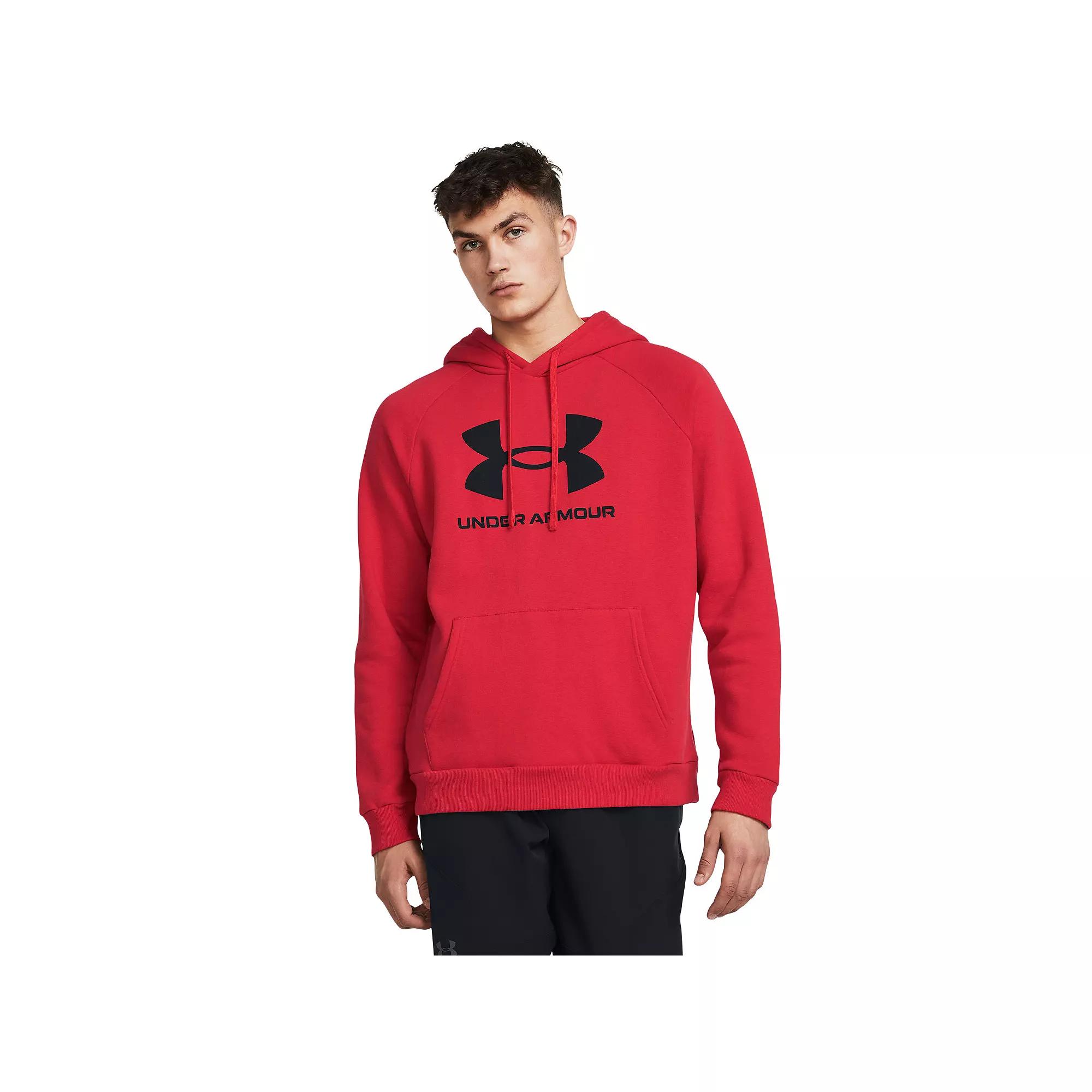 Men's Under Armour Rival Fleece Big Logo Hoodie,  Product Image