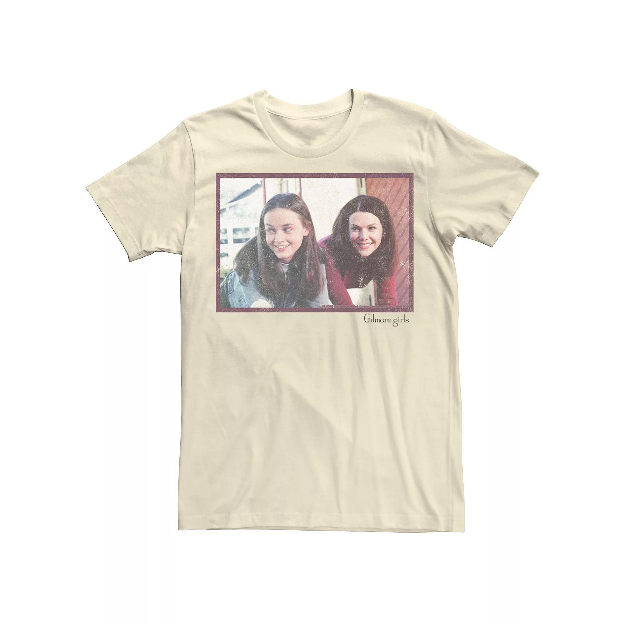 Men's Gilmore Girls Rory & Lorelai Portrait Tee,  Product Image