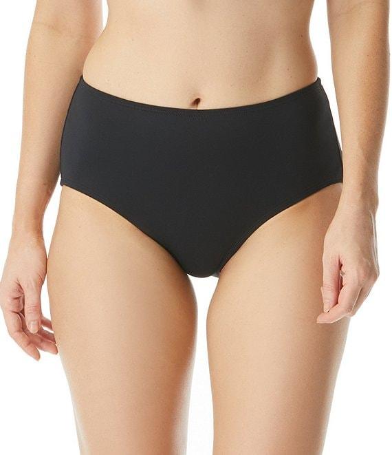 Beach House Chloe High Waisted Solid Bikini Swim Bottom Product Image