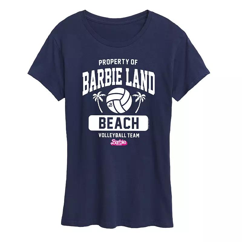 Juniors' Barbie™ The Movie Property Of Barbie Land Beach Volleyball Team Graphic Tee, Girl's,  Product Image